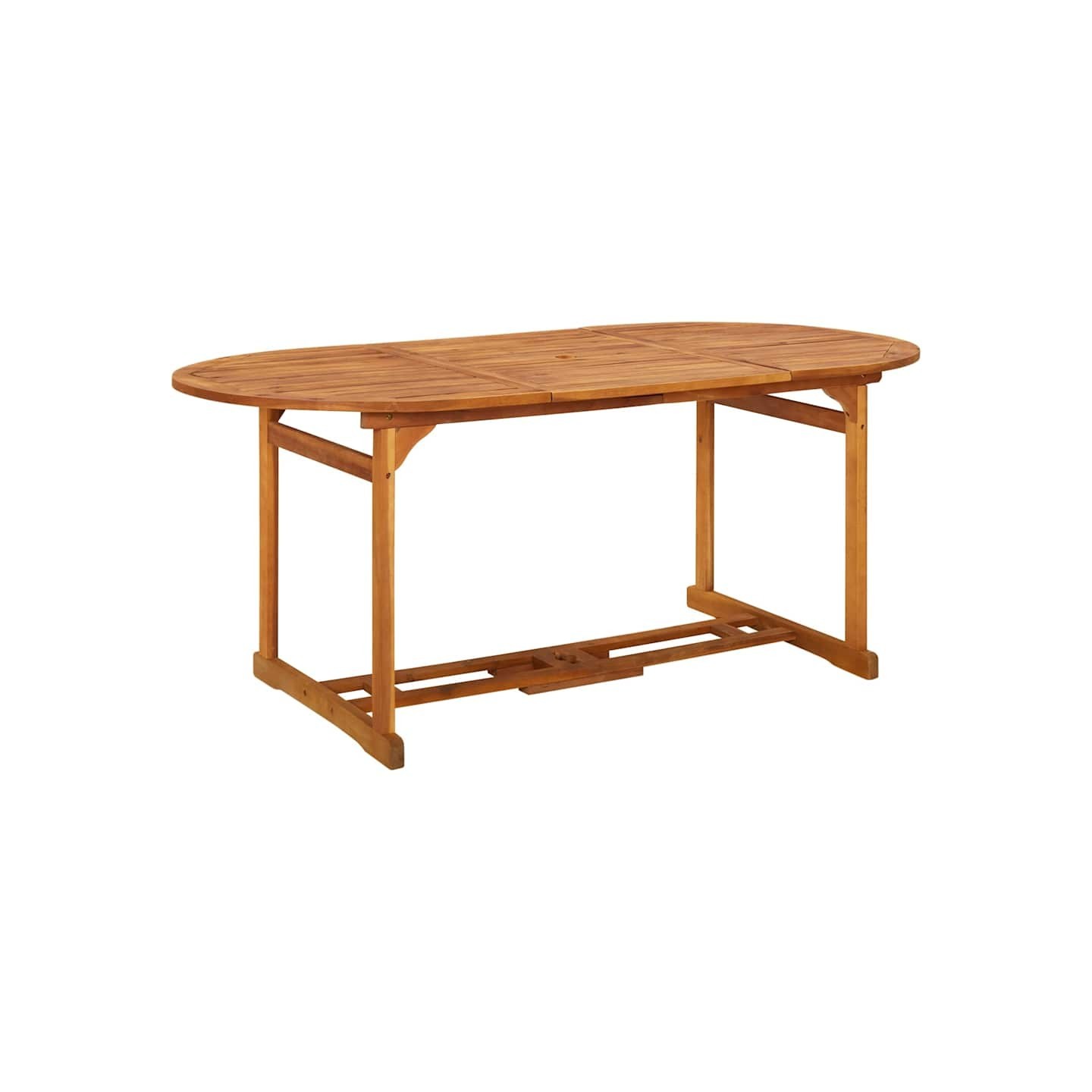 Table à dîner de jardin 180x90x75 cm Bois d'acacia solide