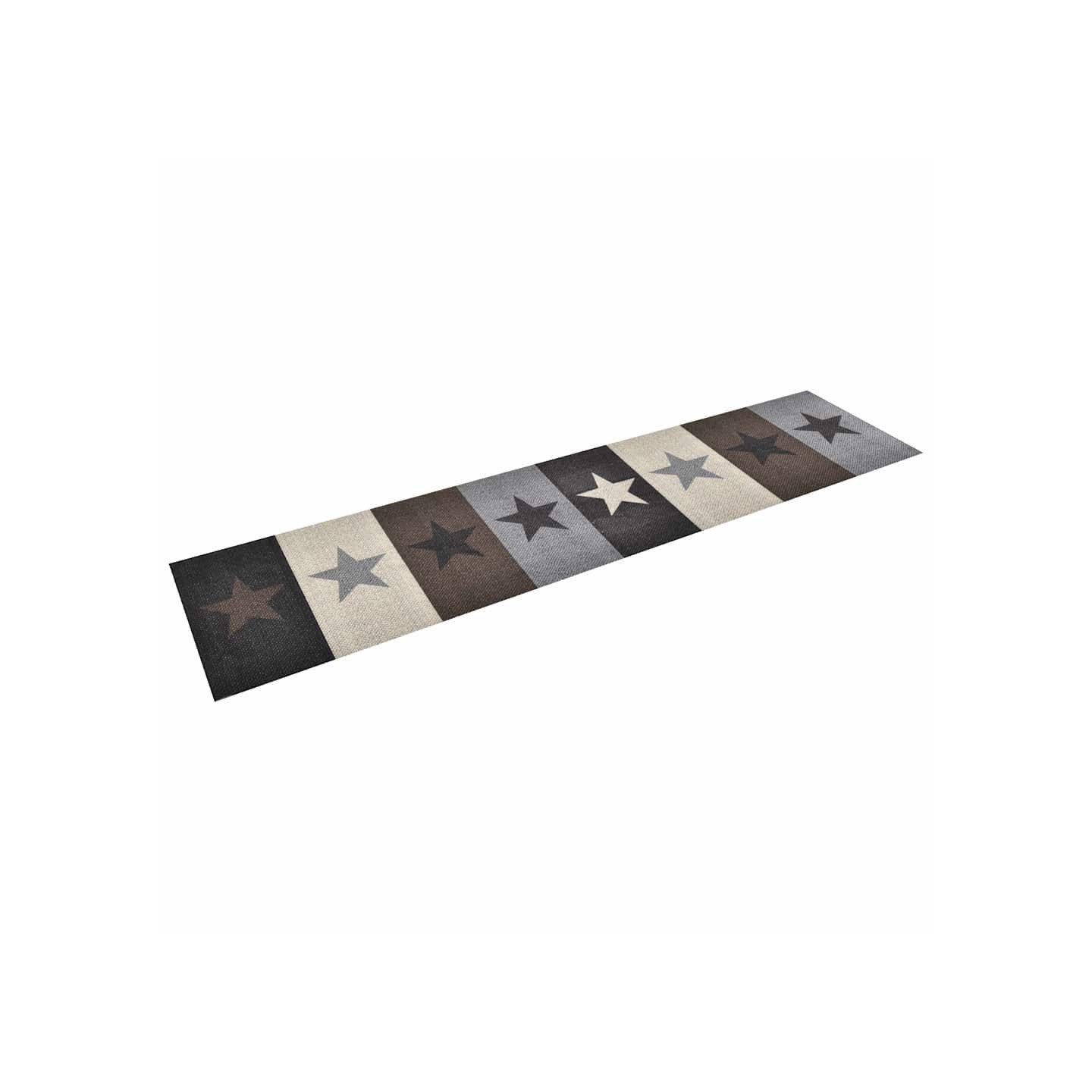 Tapis de cuisine lavable Étoiles 60x300 cm