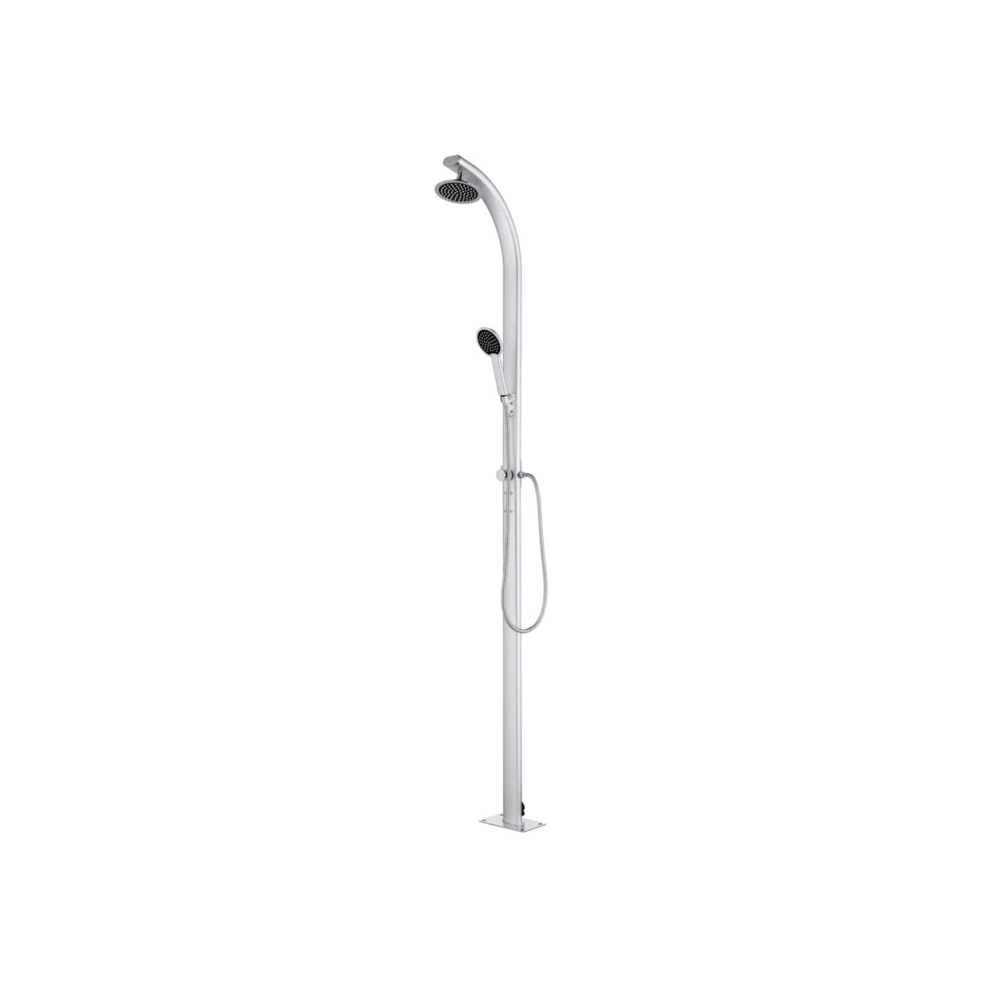 Douche de jardin 215 cm Aluminium