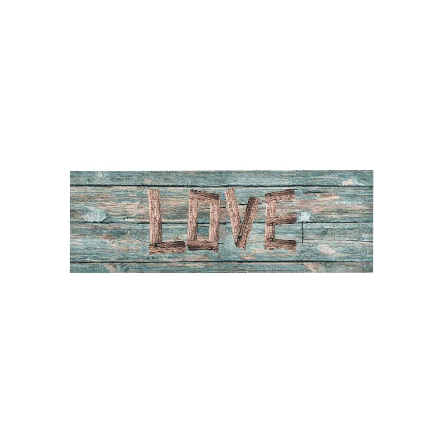 Tapis de cuisine lavable Love 60x300 cm