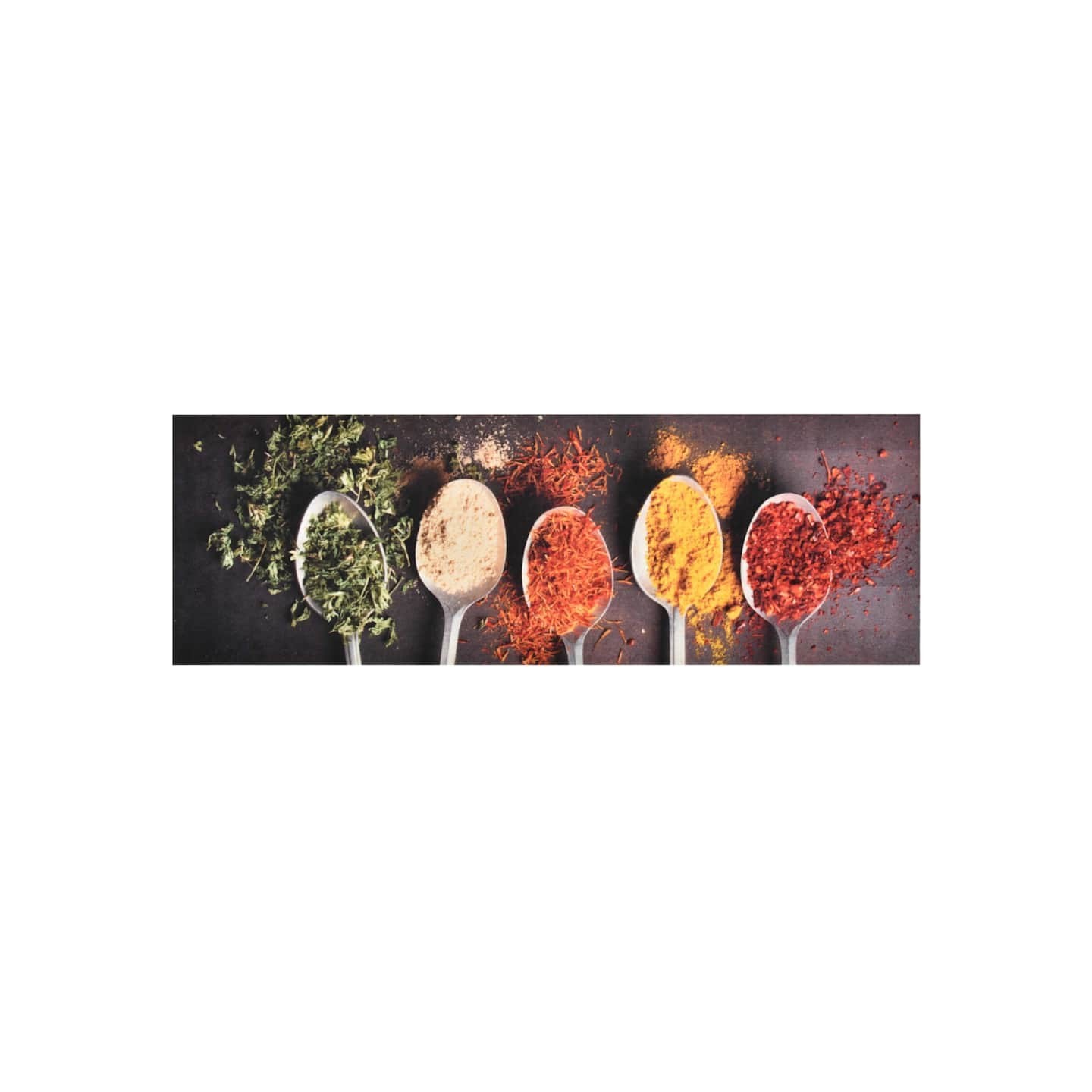 Tapis de cuisine lavable Cuillères 60x300 cm