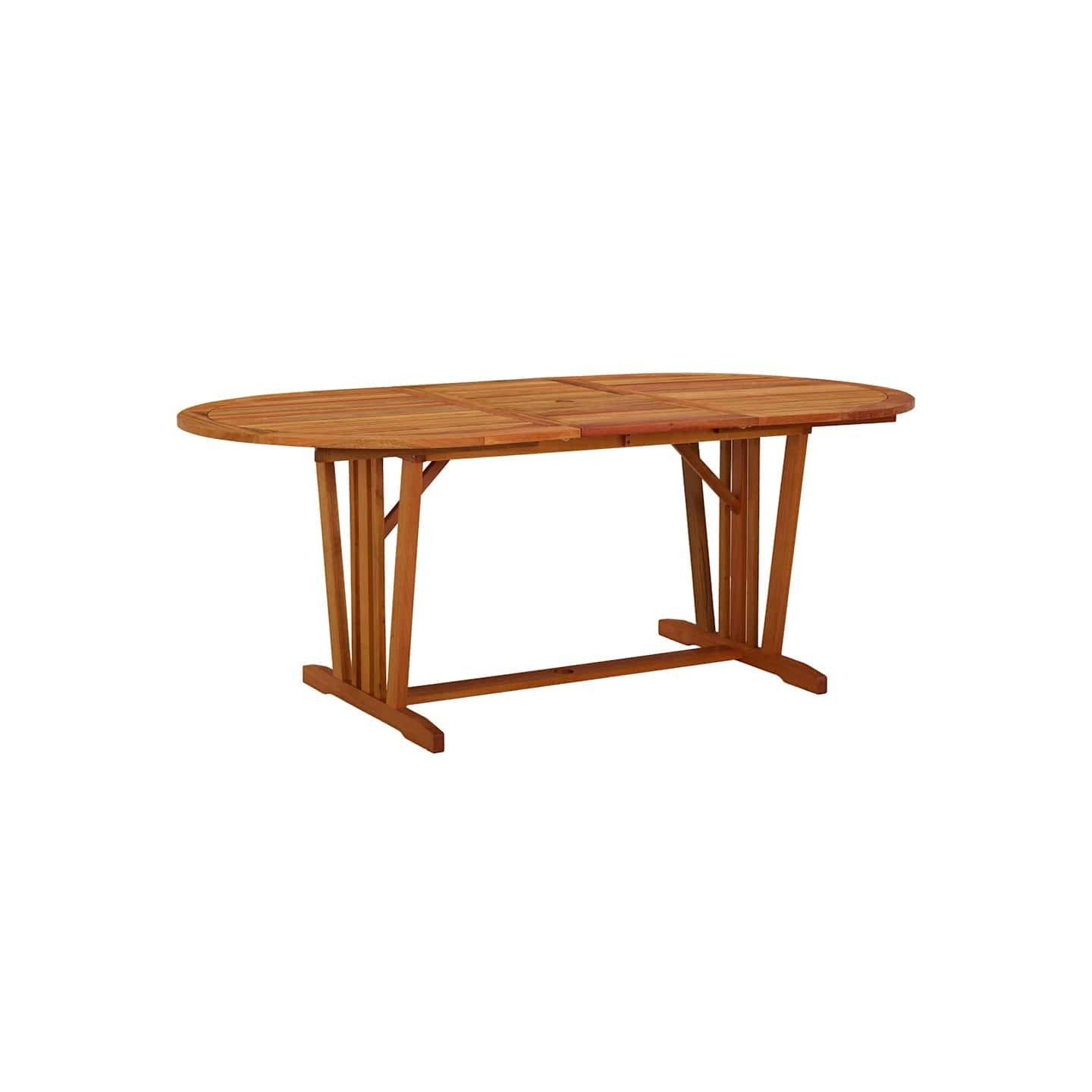 Table de jardin 200x100x75 cm Bois d'eucalyptus solide