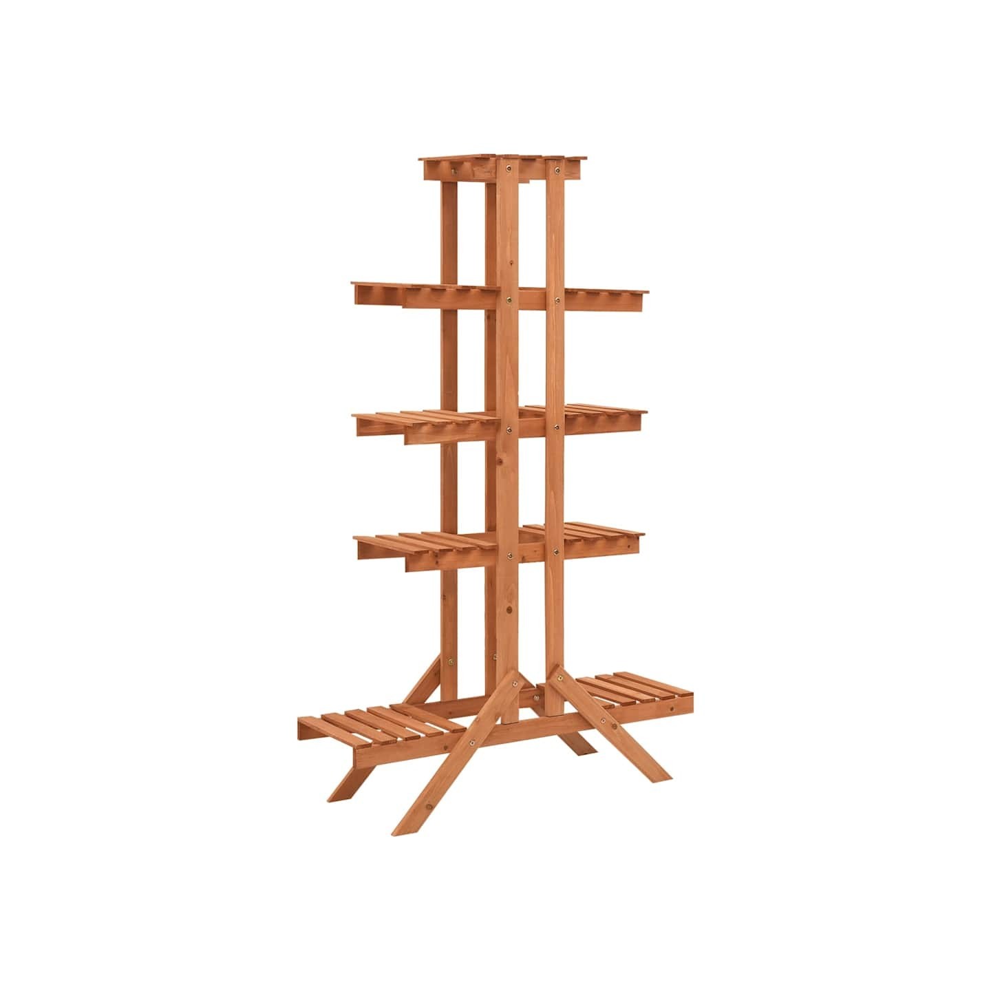 Support pour plantes 83x25x132 cm Bois de sapin massif