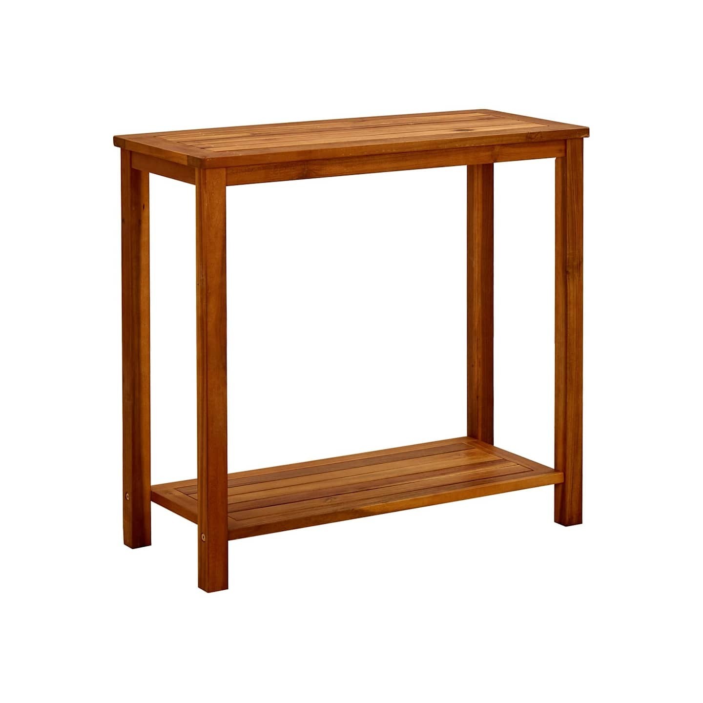 Table console de jardin 80x35x75 cm Bois d'acacia solide