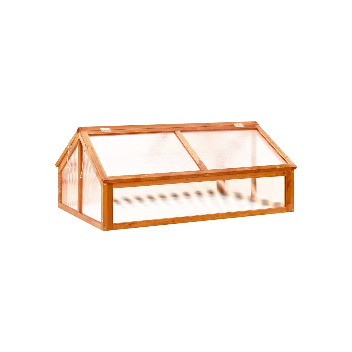 Serre Marron 114x80x50 cm Bois de sapin