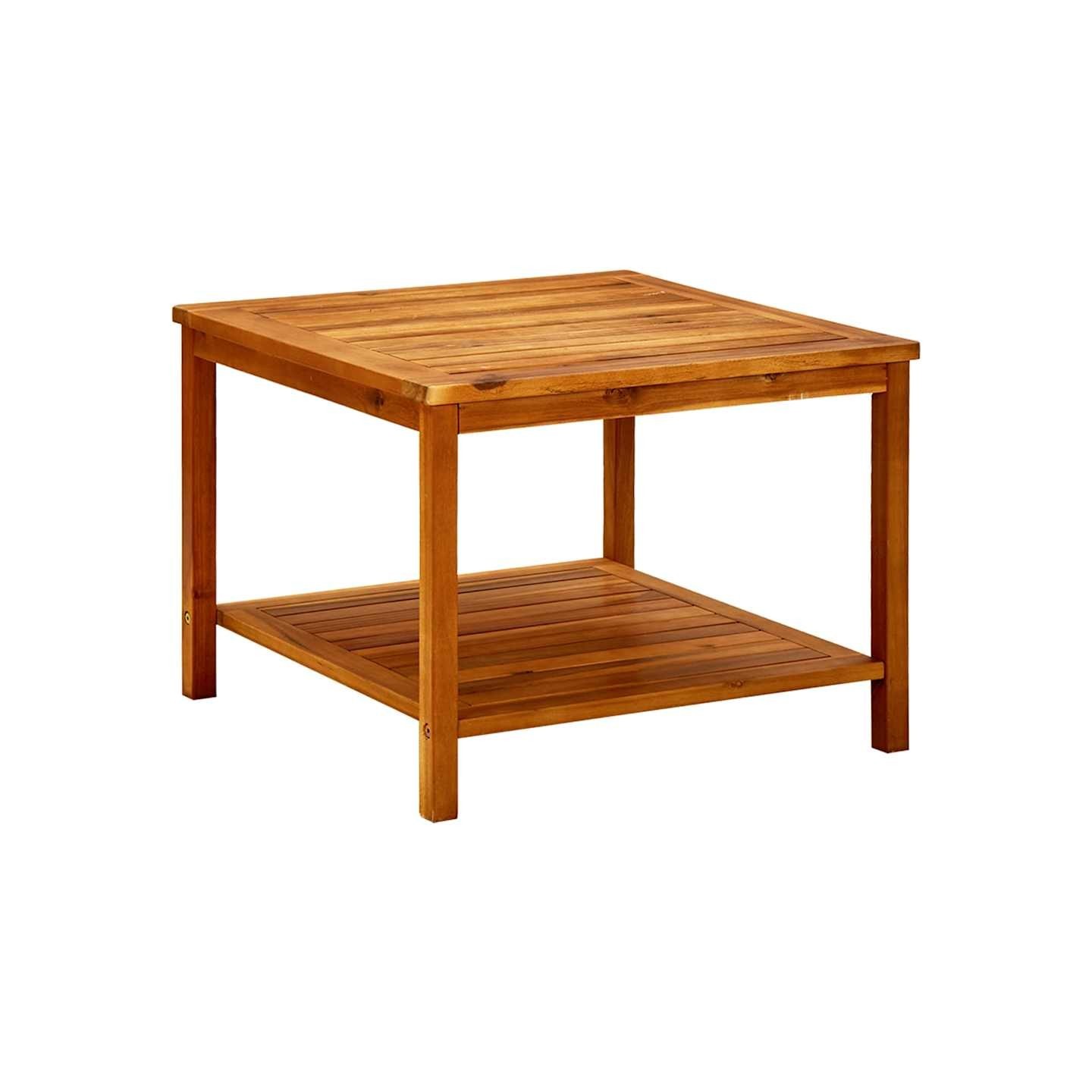 Table basse 60x60x45 cm Bois d'acacia solide