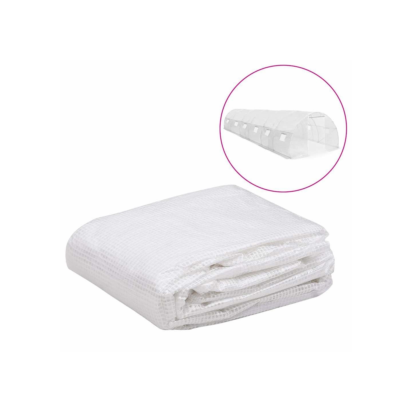 Couverture de remplacement de serre (27 m²) 3x9x2 m Transparent