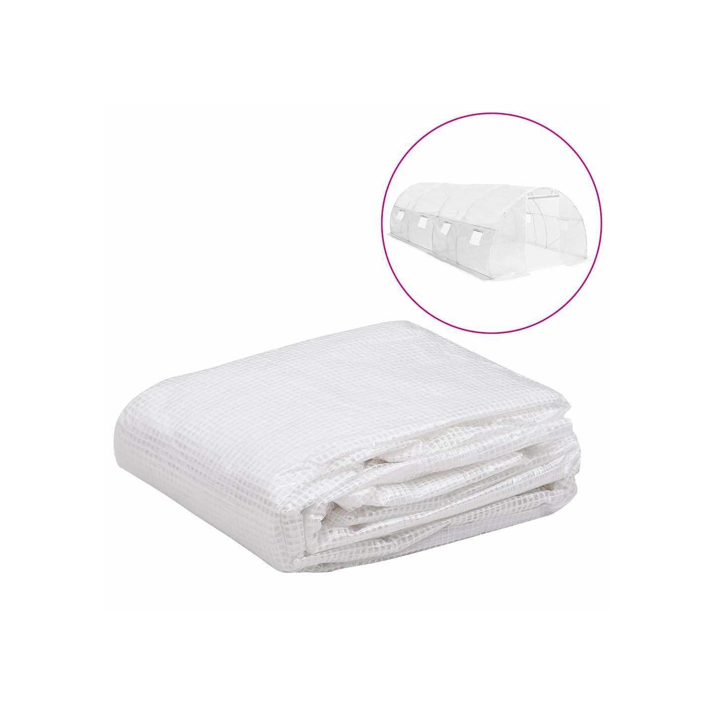 Couverture de remplacement de serre (18 m²) 3x6x2 m Transparent