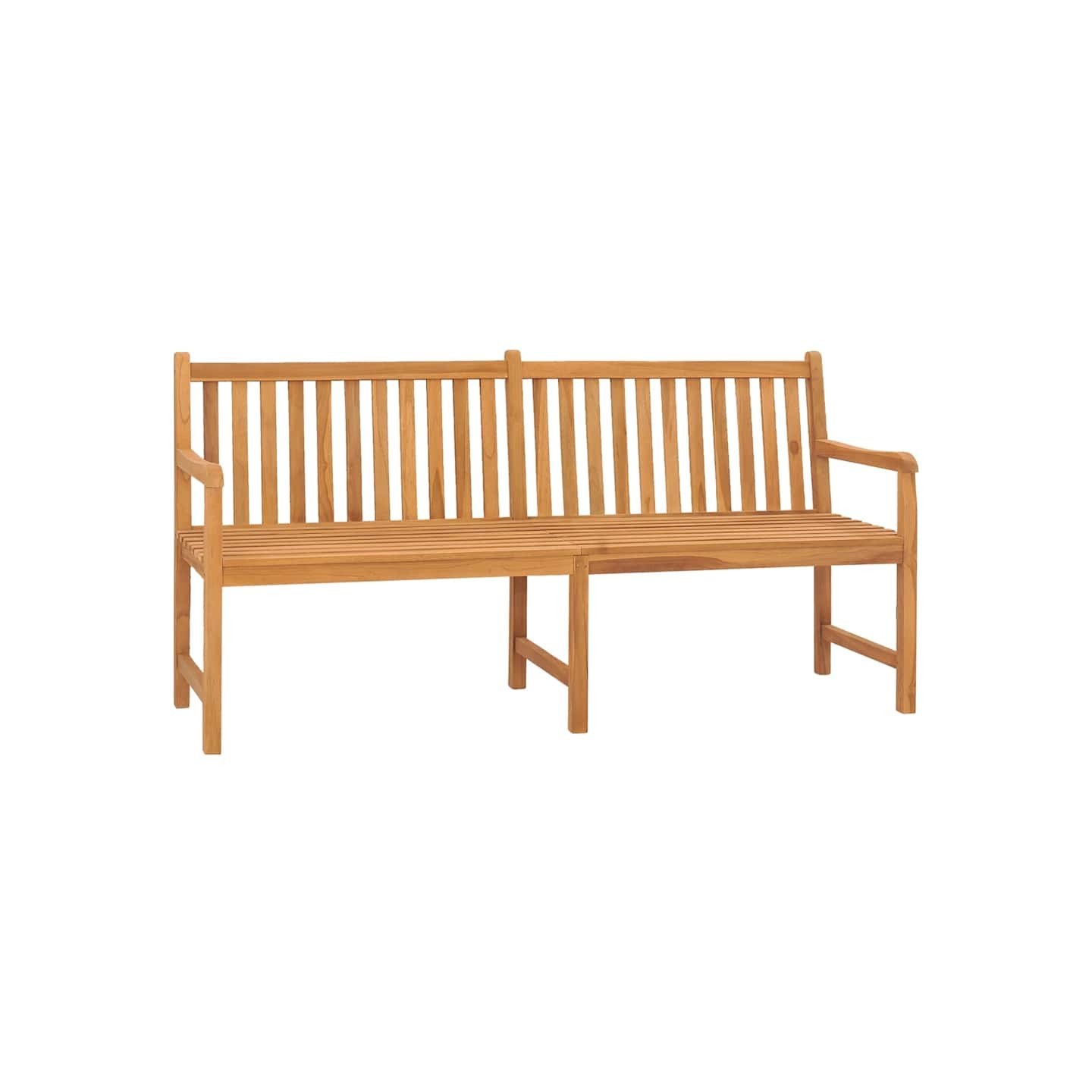 Banc de jardin 180 cm bois de teck solide