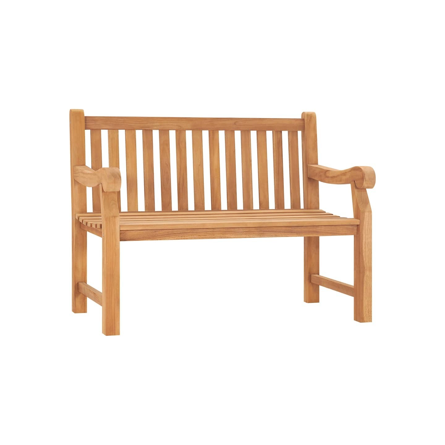 Banc de jardin 114 cm bois de teck solide
