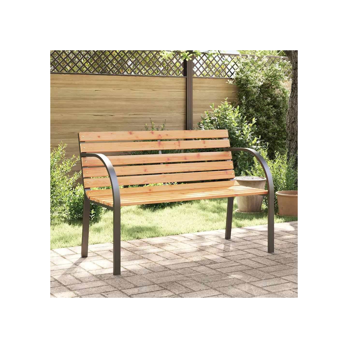Banc de jardin pour enfants 81 cm bois de pin chinois