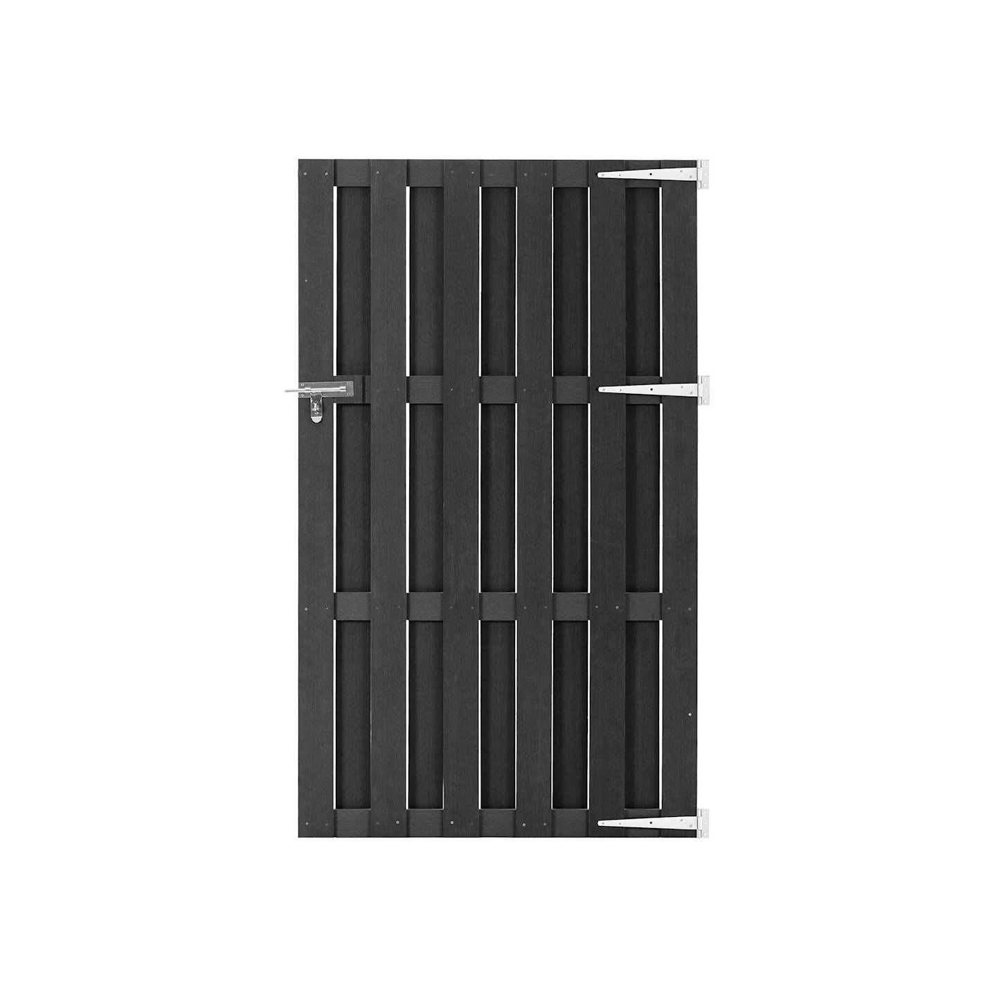 Portillon WPC 100x180 cm Gris