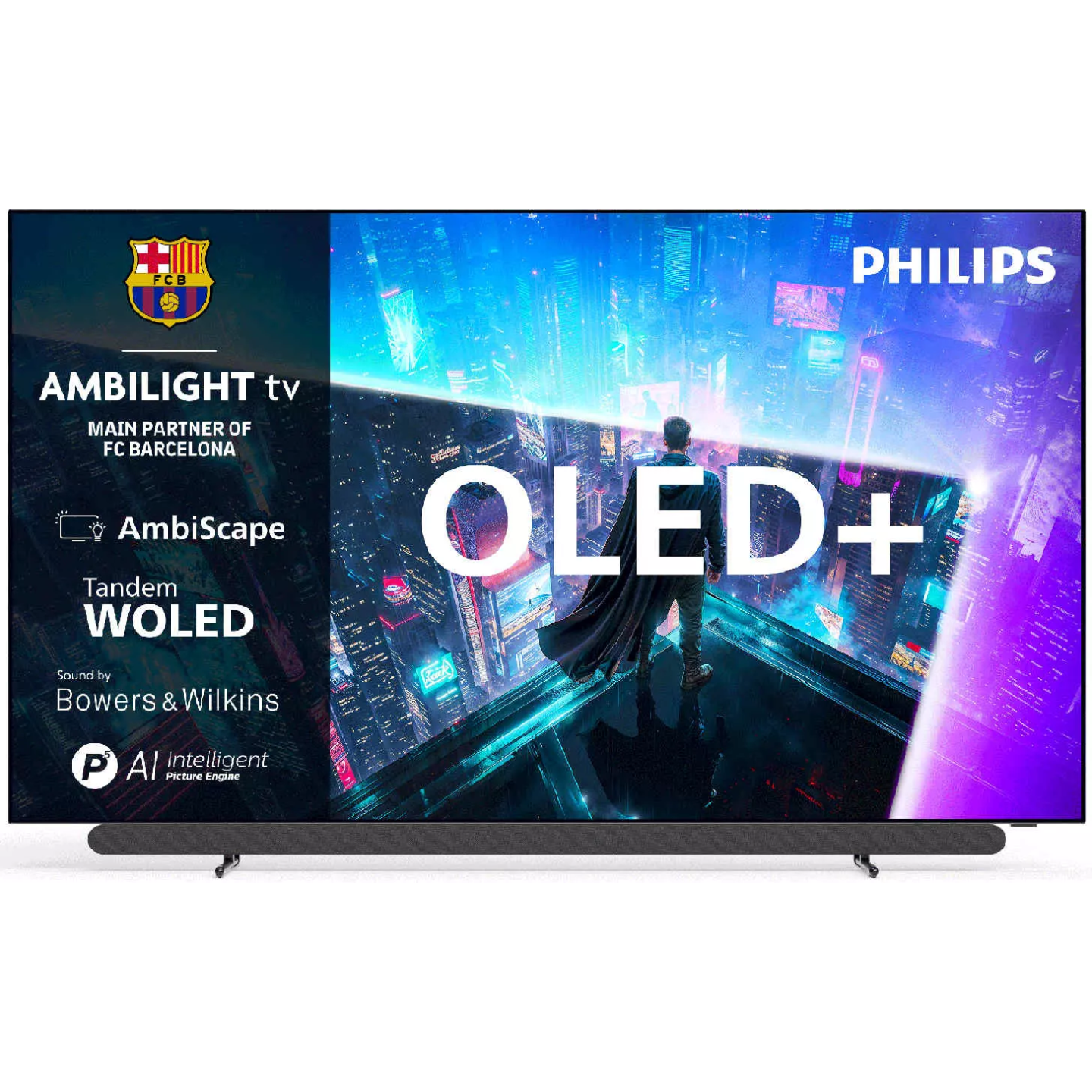 TV OLED+ Philips 48" 48OLED911/12 Ambilight 4K | Nimestore