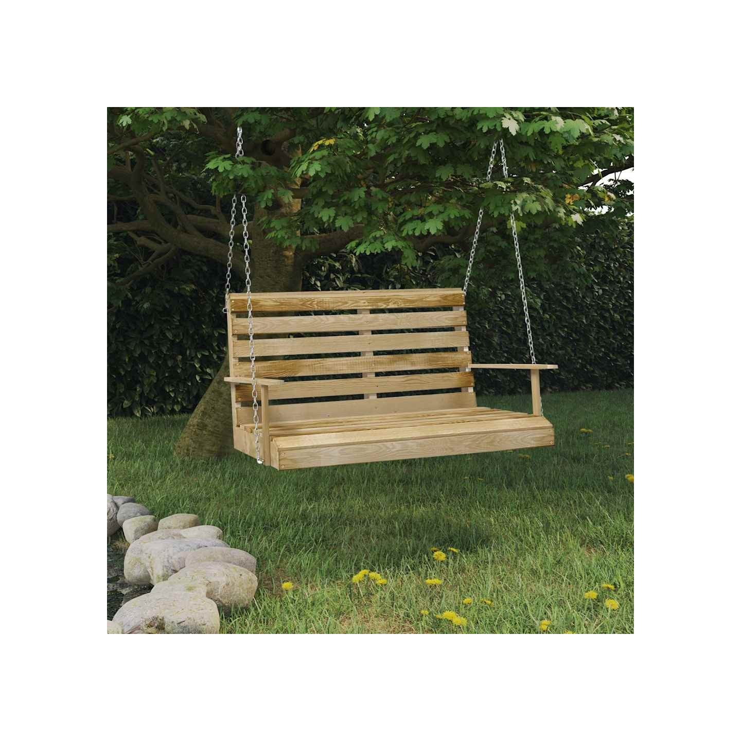 Balancelle 110 cm Bois de pin imprégné