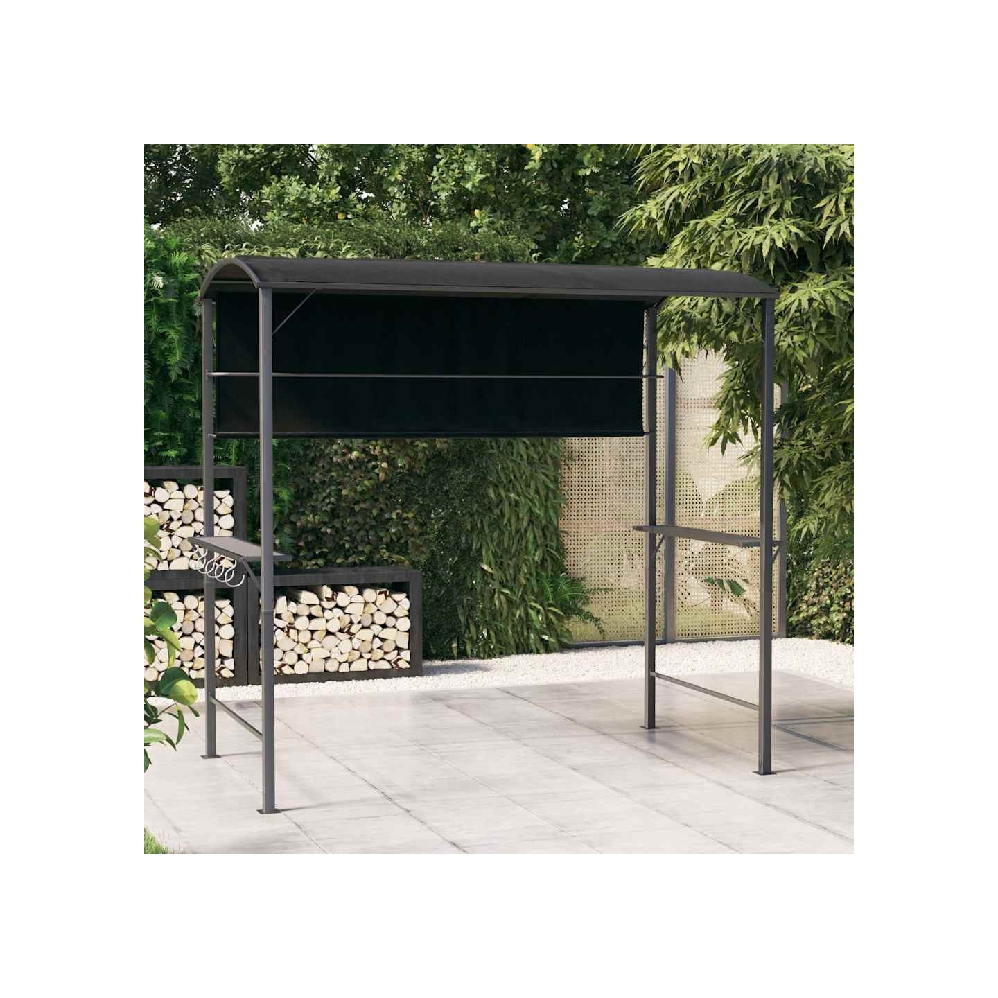 Belvédère avec toit 220x110x200 cm Anthracite
