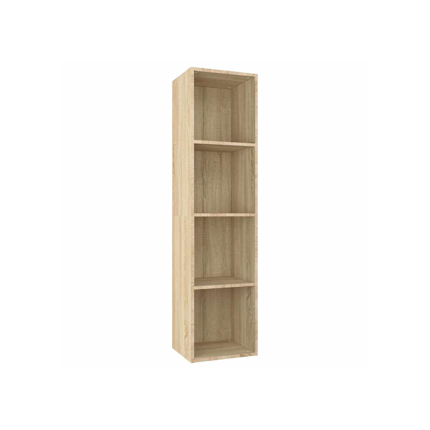 Bibliothèque/Meuble TV Chêne sonoma 36x30x143cm Bois ingénierie