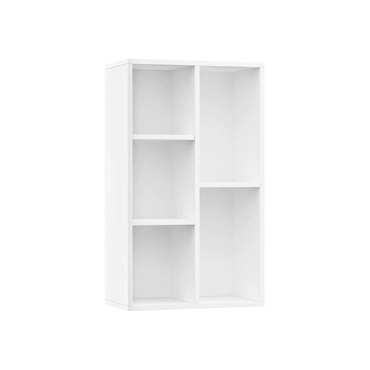 Bibliothèque/Buffet Blanc 50x25x80 cm Bois d’ingénierie