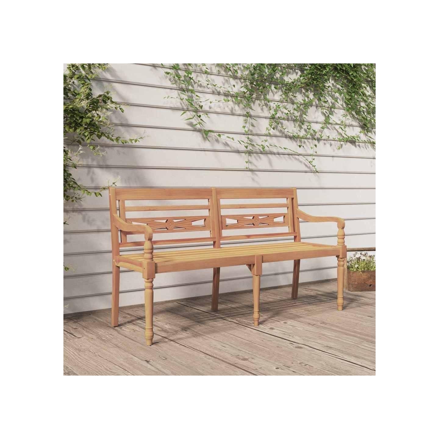 Banc Batavia 150 cm Bois massif de teck