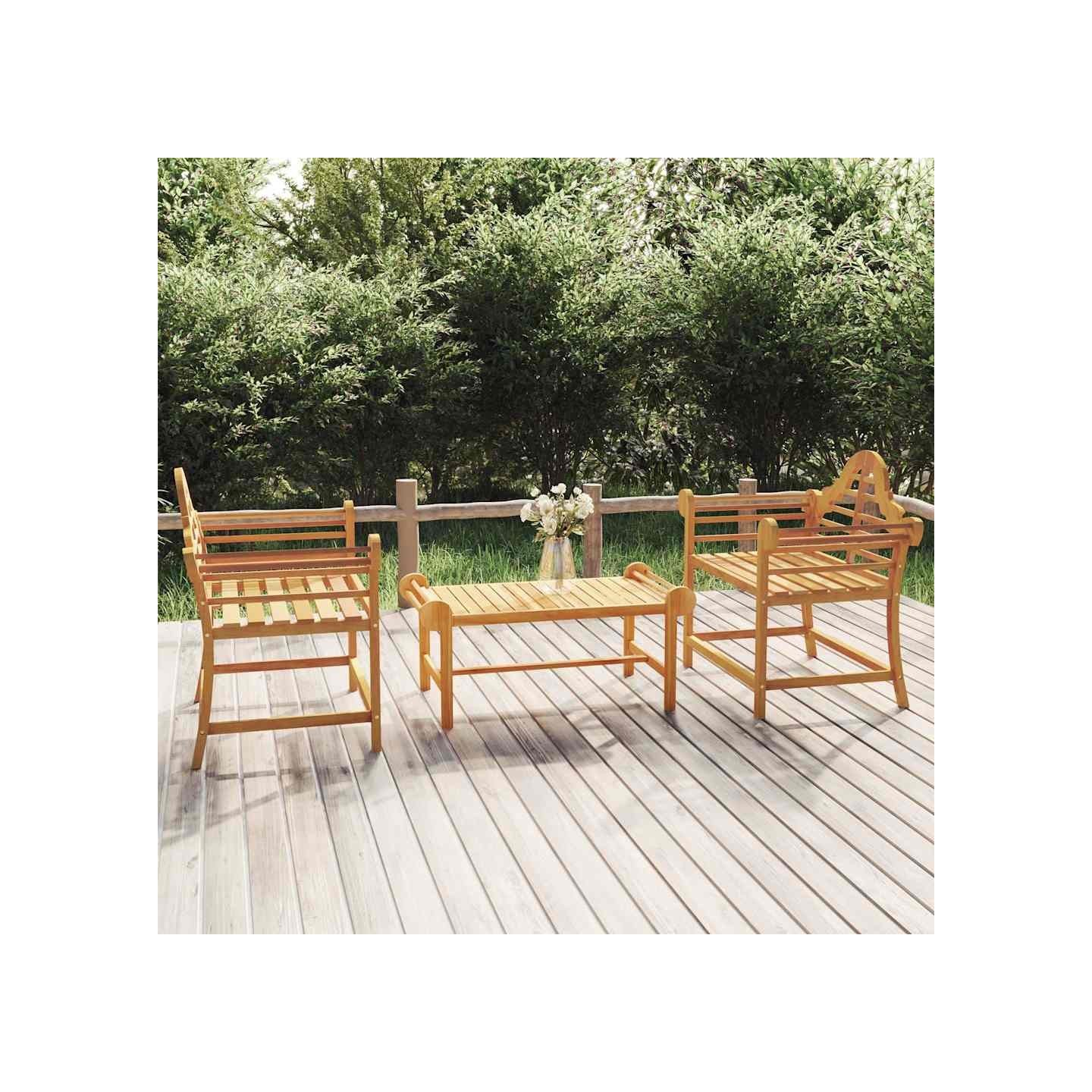 Chaises de jardin lot de 2 91x62x94 cm Bois de teck solide