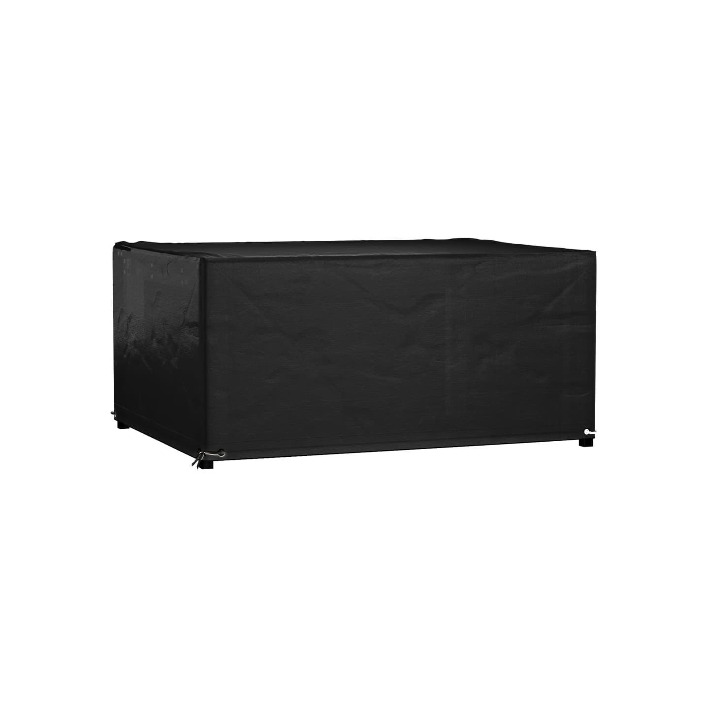 Housse de salon de jardin 8 œillets 160x120x75 cm rectangulaire