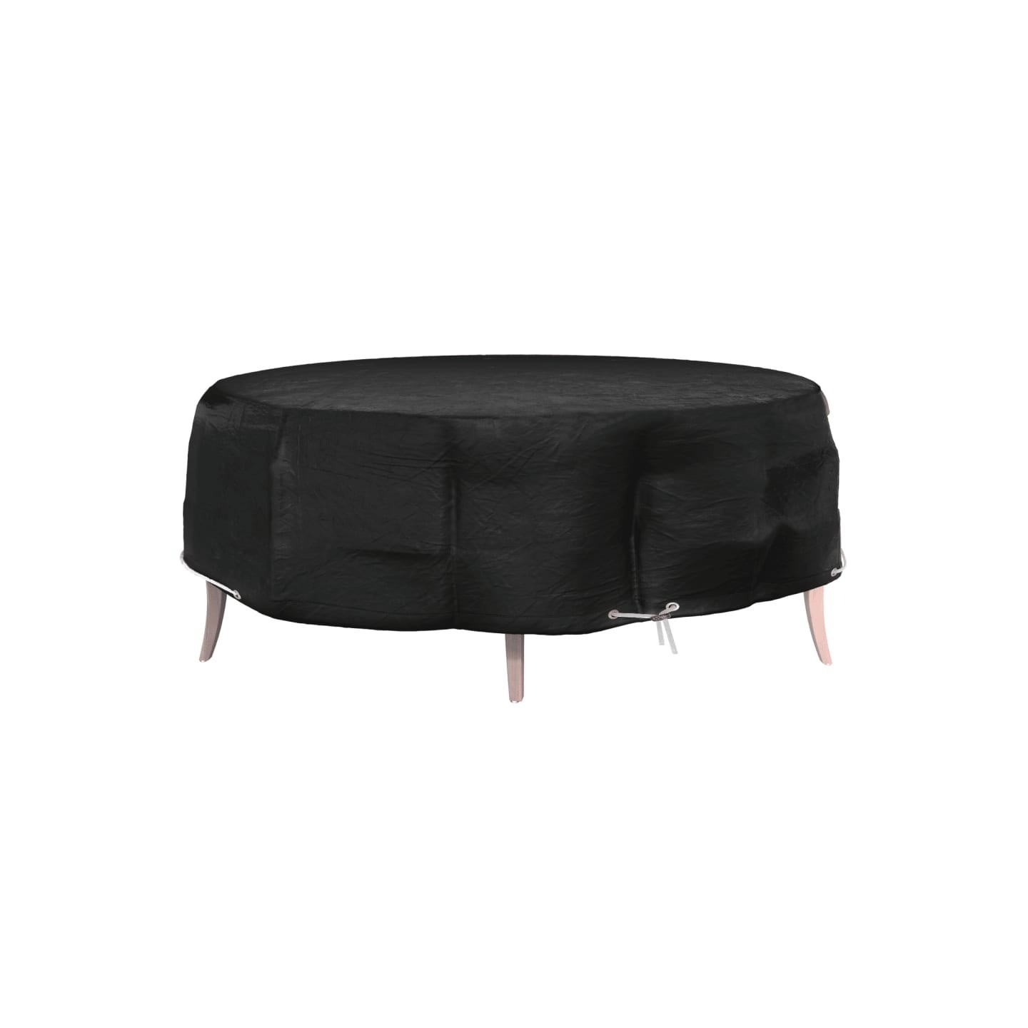 Housse pour salon îlot 8 œillets Ø188x50 cm rond