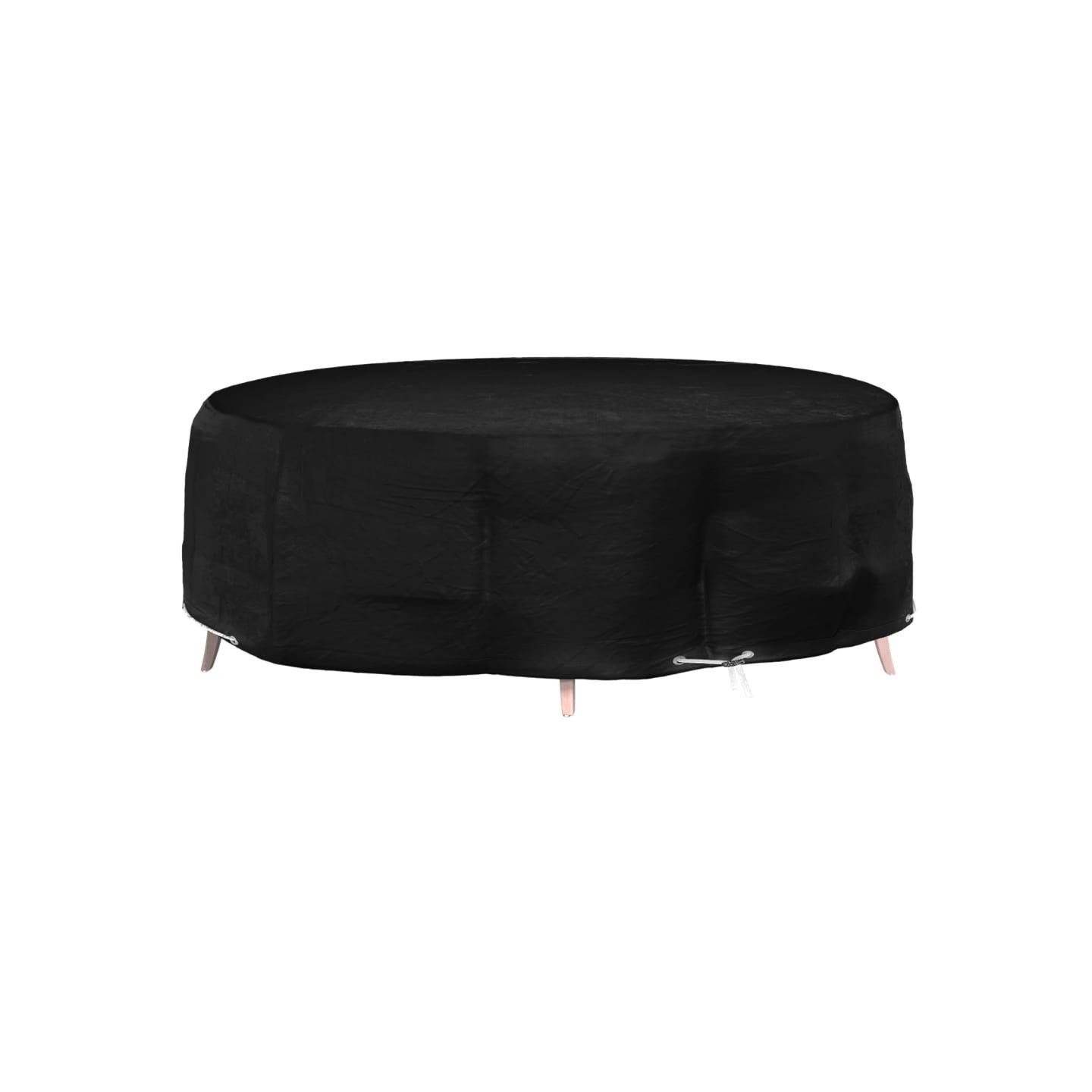 Housse pour salon îlot 10 œillets Ø236x67 cm rond