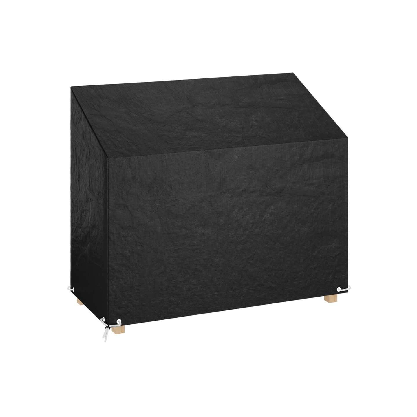 Housse de banc de jardin 8 œillets 160x70x70/88 cm polyéthylène