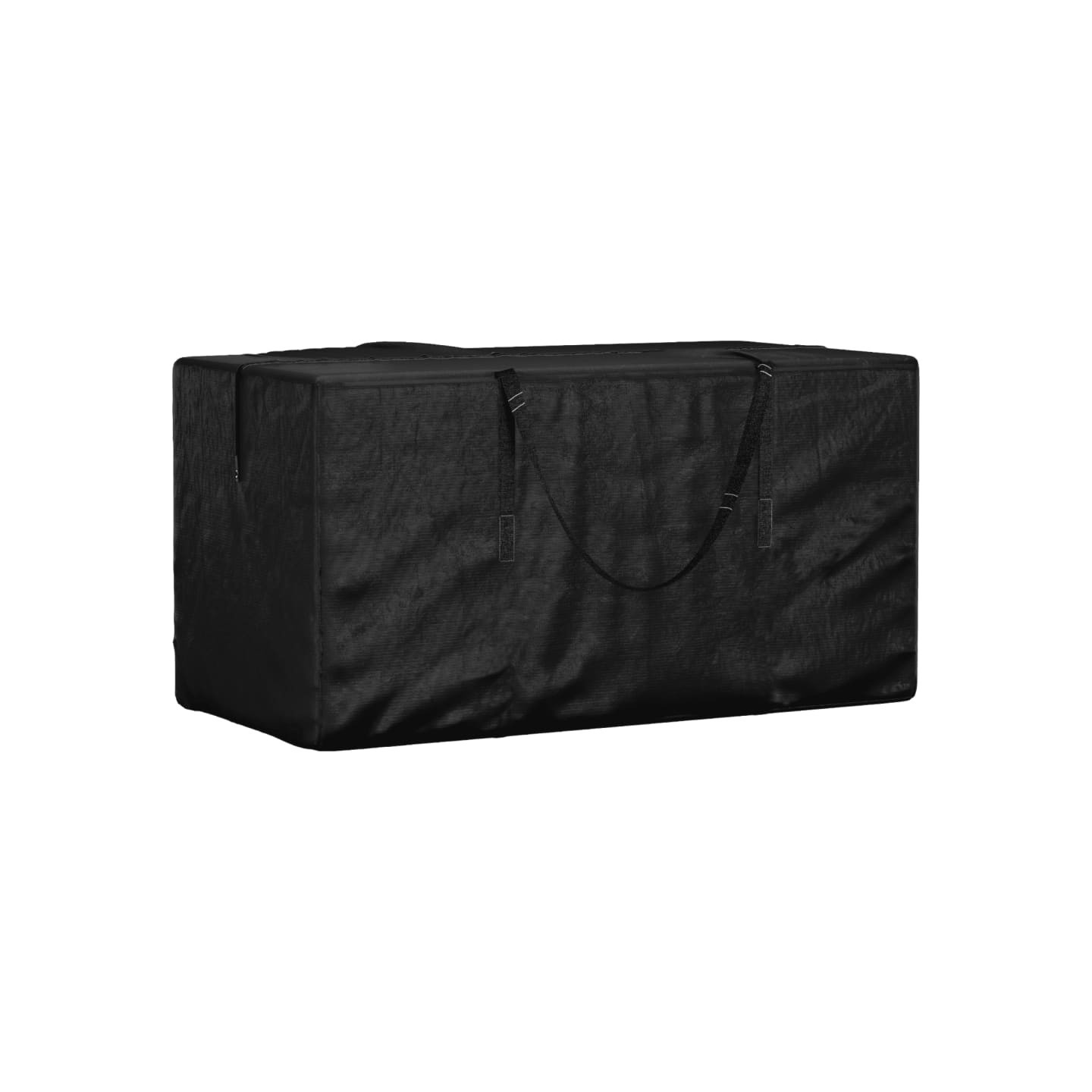Sac de rangement pour coussins de jardin noir 150x75x75 cm PE