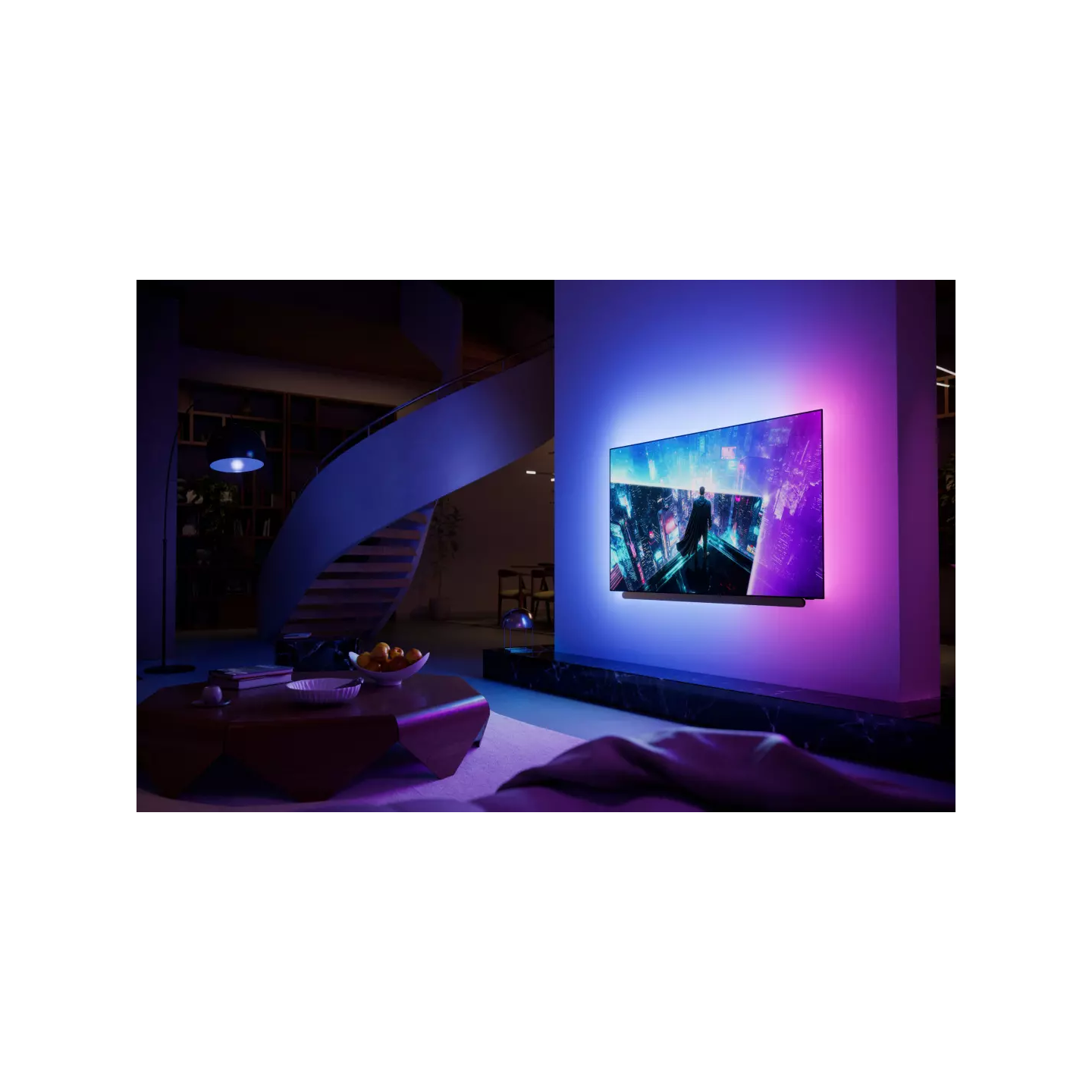 TV OLED+ Philips 65" 65OLED911/12 Ambilight 4K | Nimestore