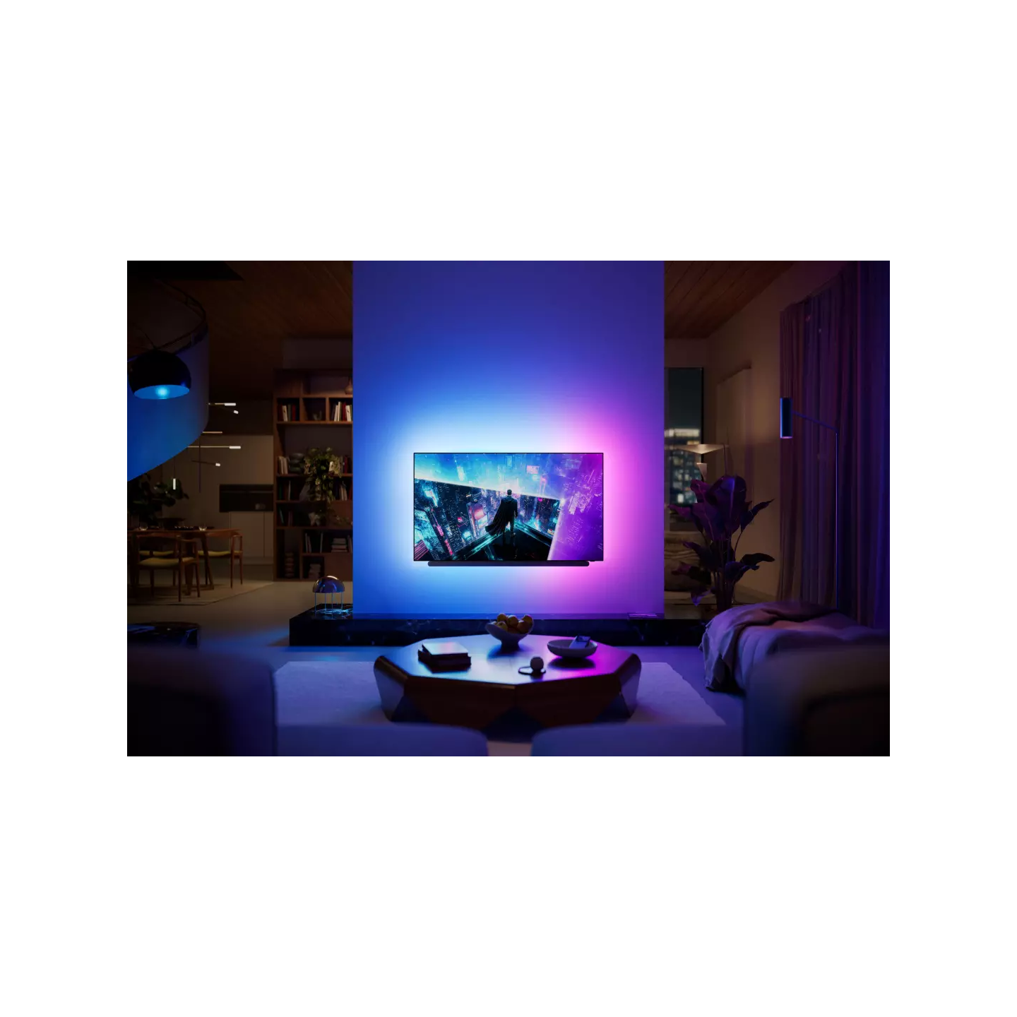 TV OLED+ Philips 65" 65OLED911/12 Ambilight 4K | Nimestore