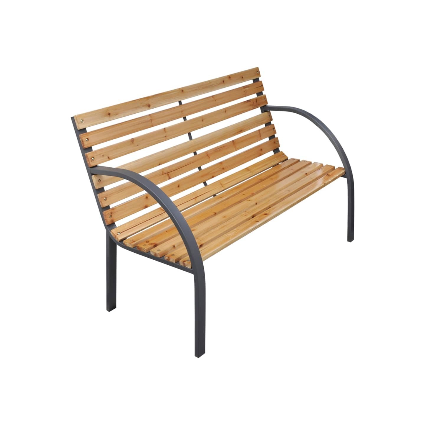 Banc de jardin 112 cm Bois de sapin massif
