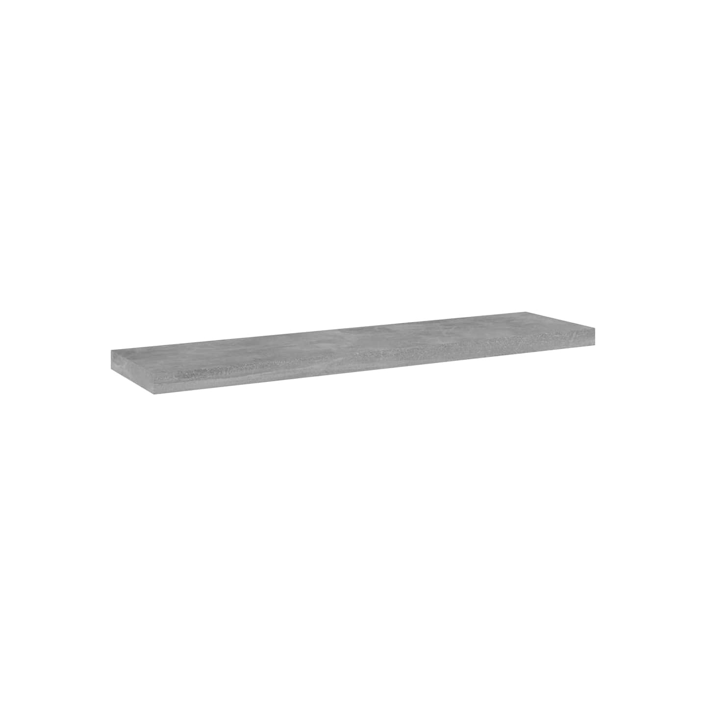 Panneaux de bibliothèque 4 pcs gris béton bois d’ingénierie