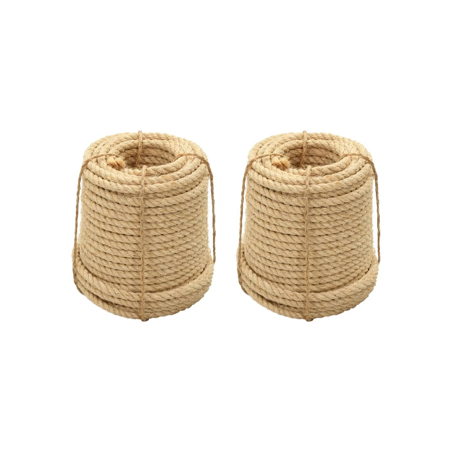 Cordes en sisal 2 pcs 12 mm 250 m