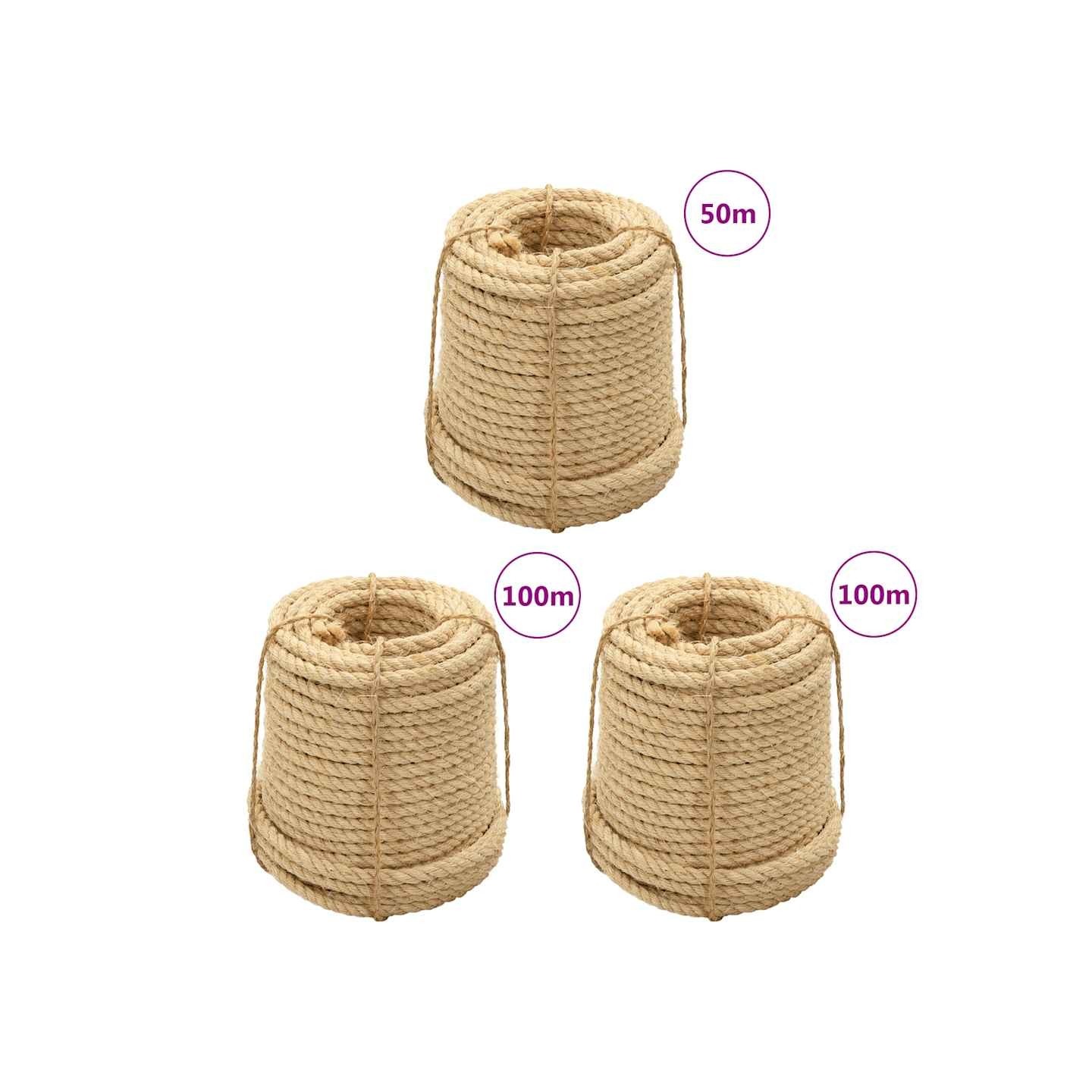 Cordes en sisal 3 pcs 14 mm