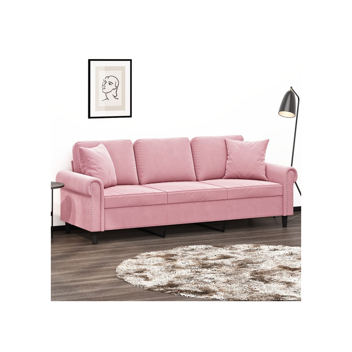 2-seater Sofa Rose