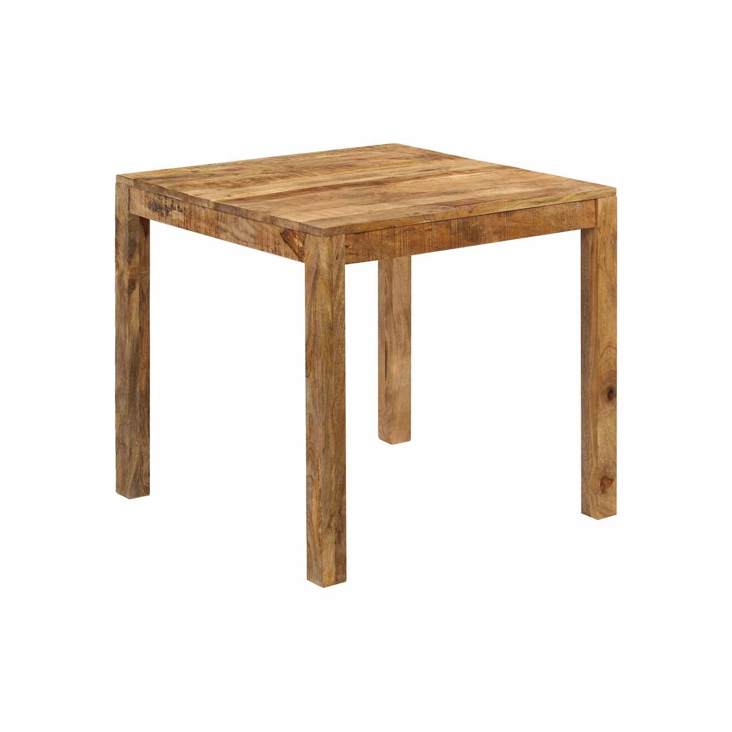 Table à manger Bois de manguier massif 82x80x76 cm