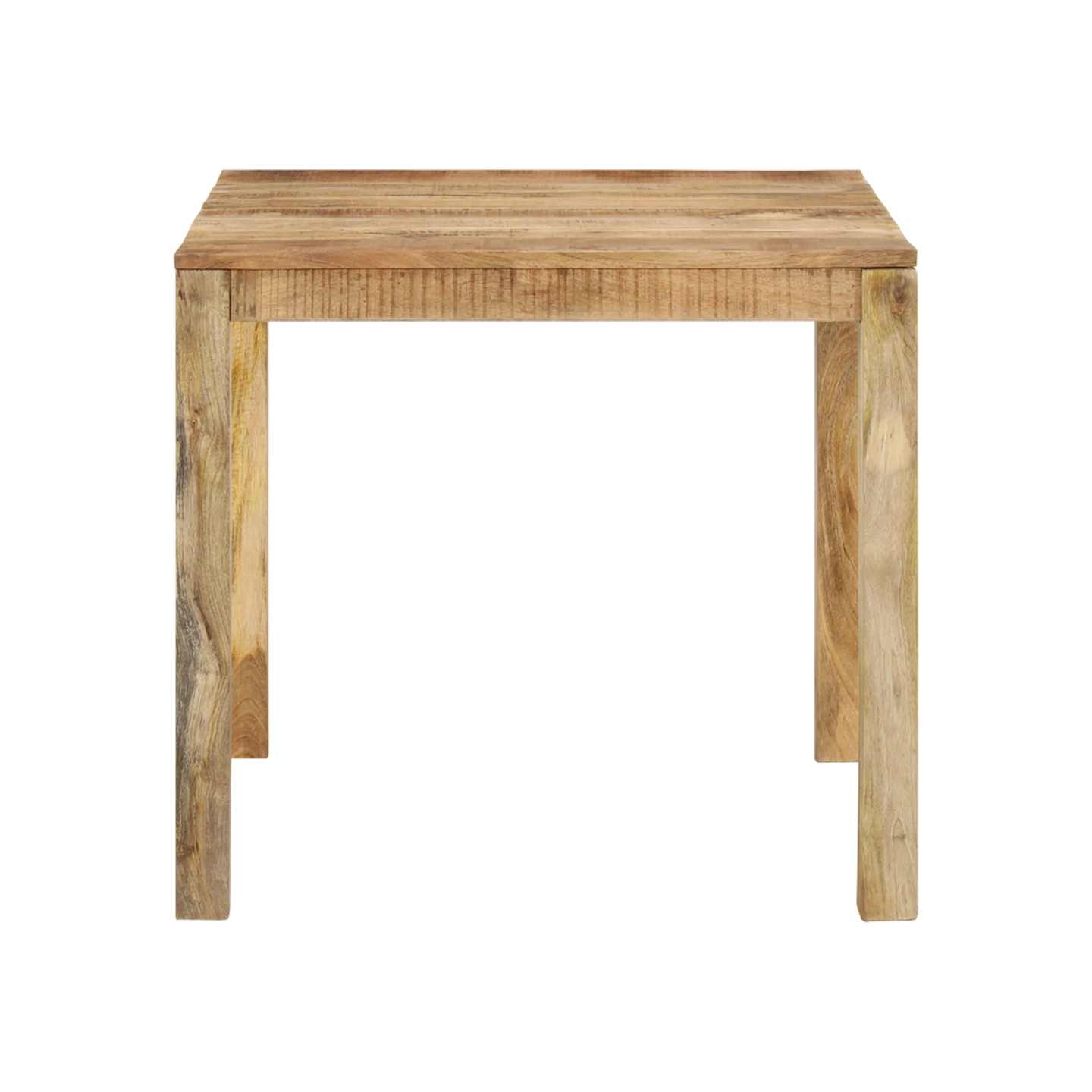 Table à manger Bois de manguier massif 82x80x76 cm