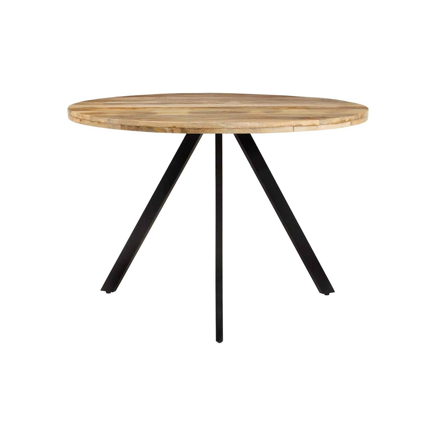 Table à dîner 110x75 cm Bois de manguier massif