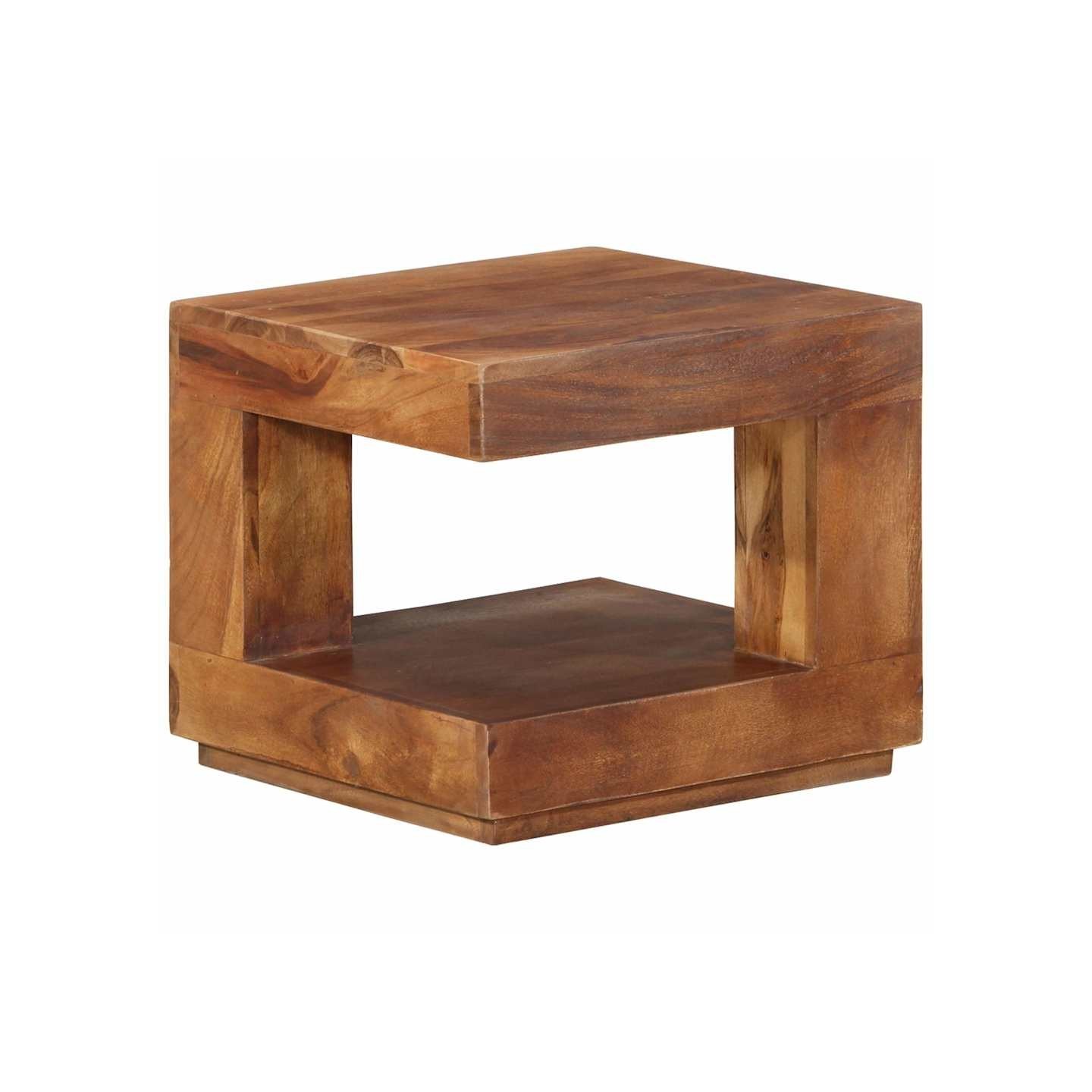 Table basse 45x45x40 cm Bois d'acacia massif