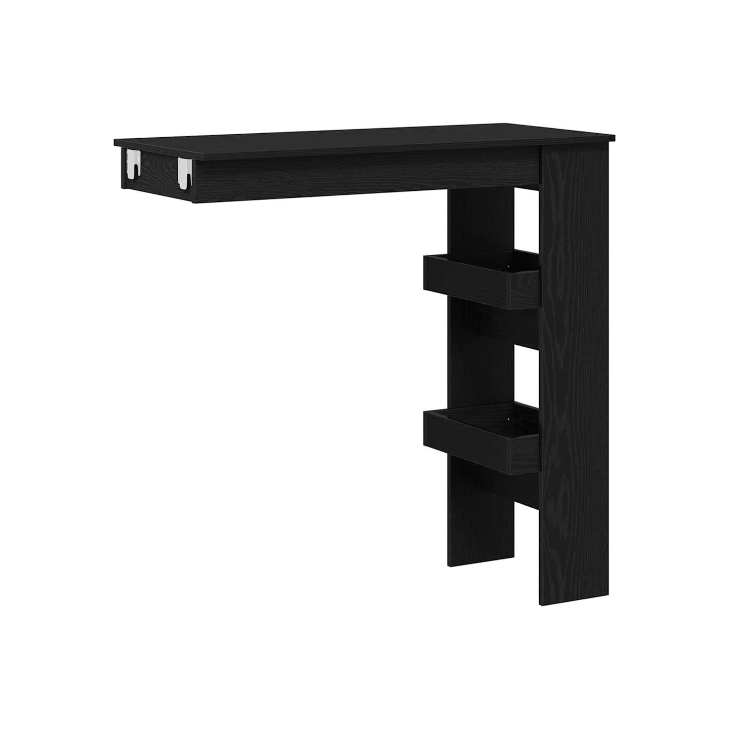 Table de Bar Murale 102 x 45 x 103,5 cm Bois d'ingénierie