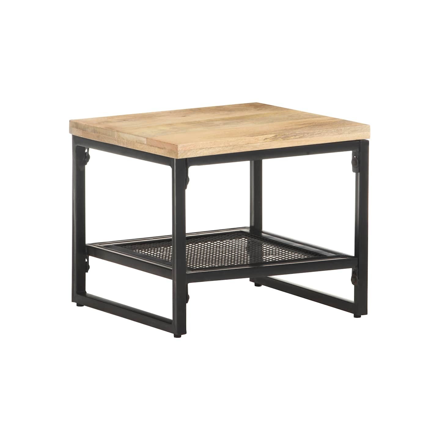 Table d'appoint 40x40x35 cm Bois de manguier massif