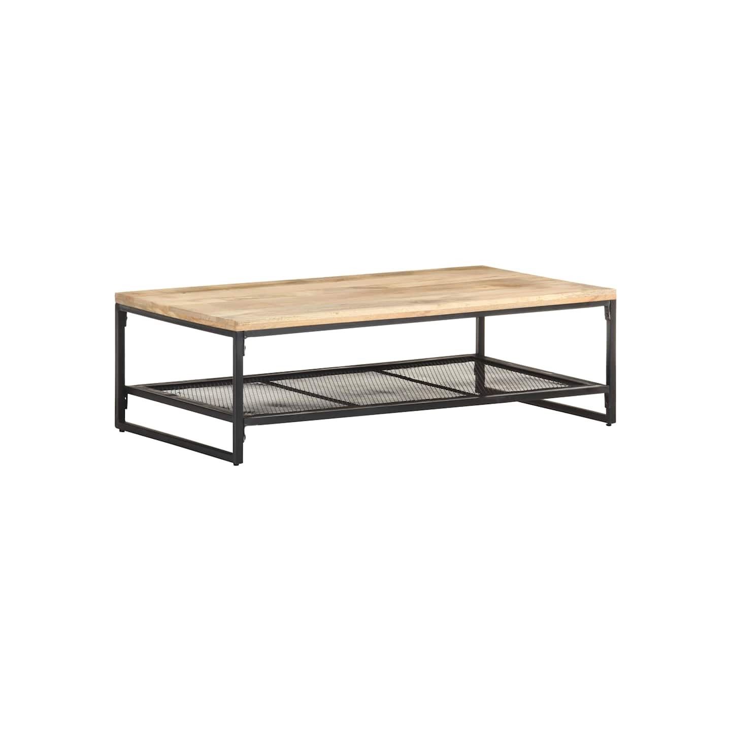Table basse 110x60x35 cm Bois de manguier massif