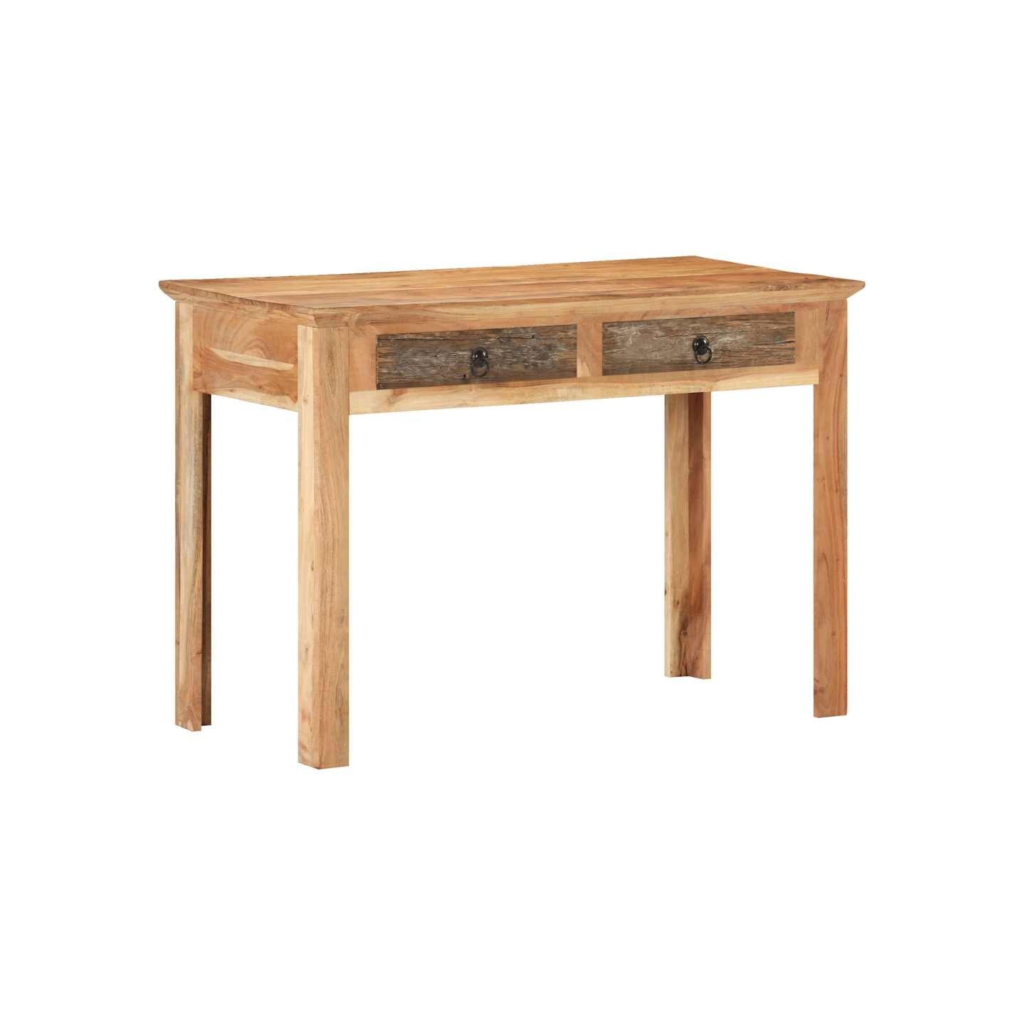 Bureau 110x50x75 cm Bois de récupération massif
