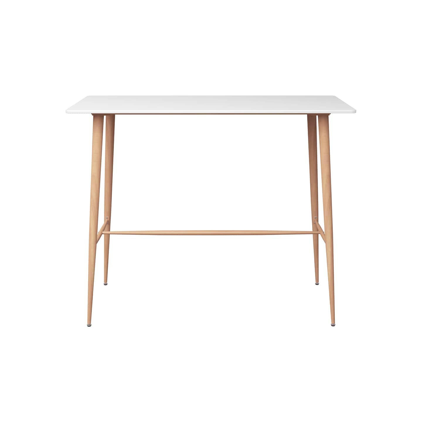 Table de bar Blanc 120x60x105 cm
