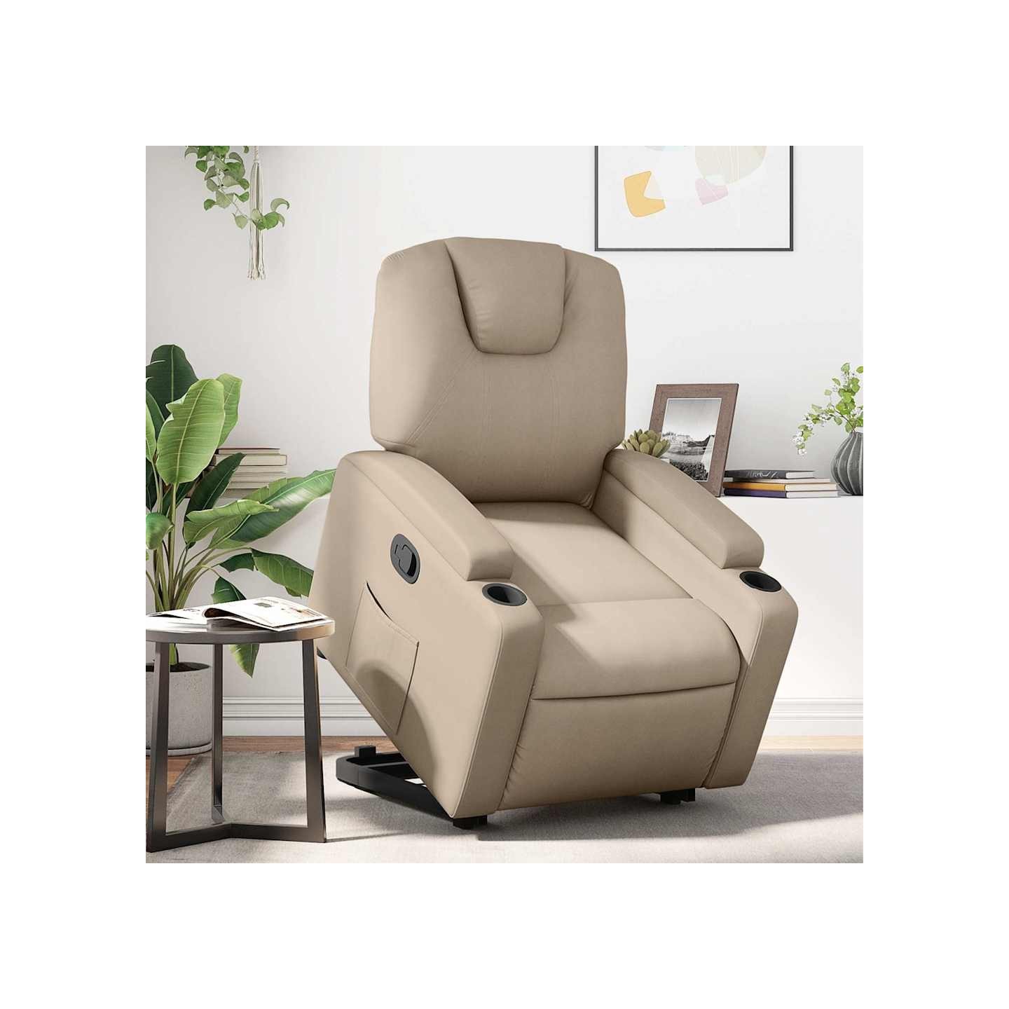 Fauteuil inclinable Cappuccino Similicuir