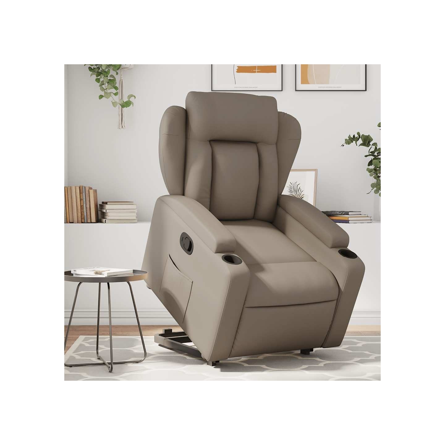 Fauteuil inclinable Cappuccino Similicuir