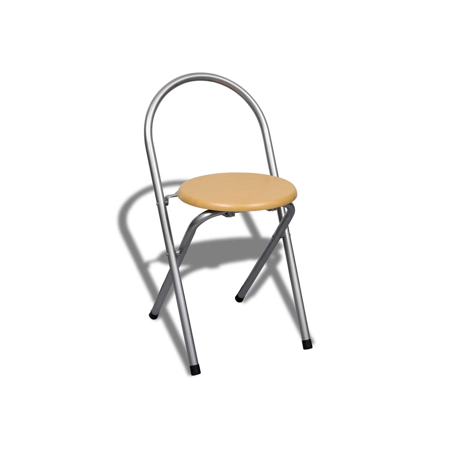 Jeu de bar petit-déjeuner pliable avec 2 chaises