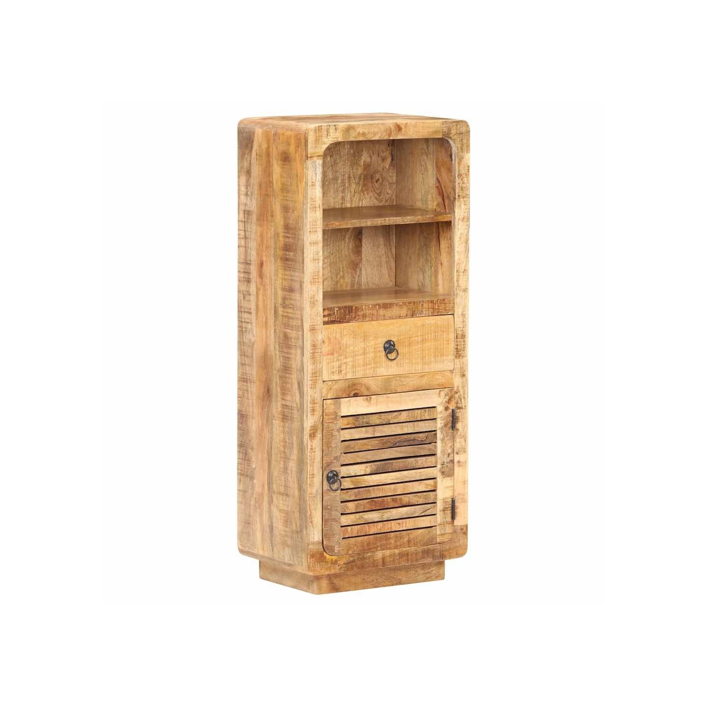 Buffet 45x32x110 cm Bois de manguier brut