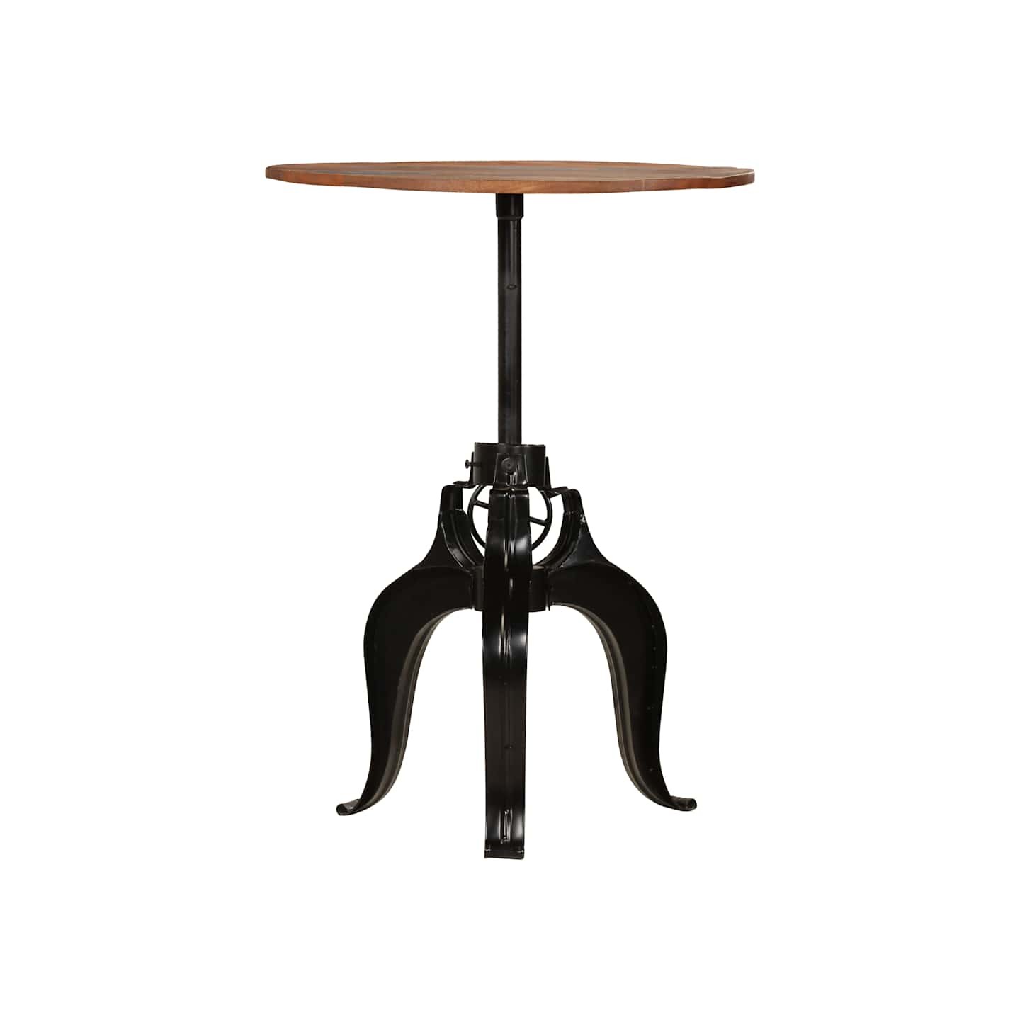 Table de bar Bois de récupération massif 75x(76-110) cm