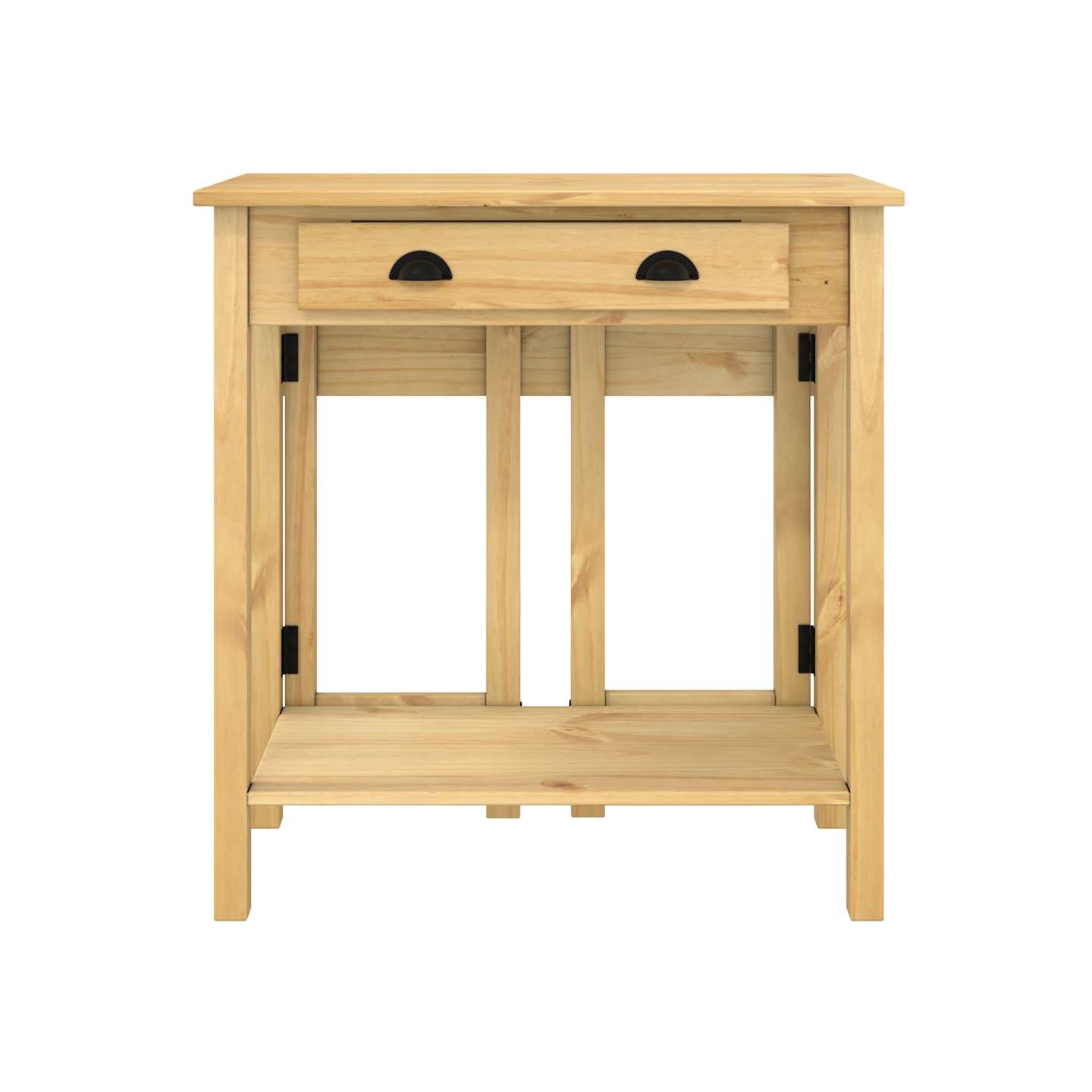 Ensemble de bar 3 pcs bois de pin massif